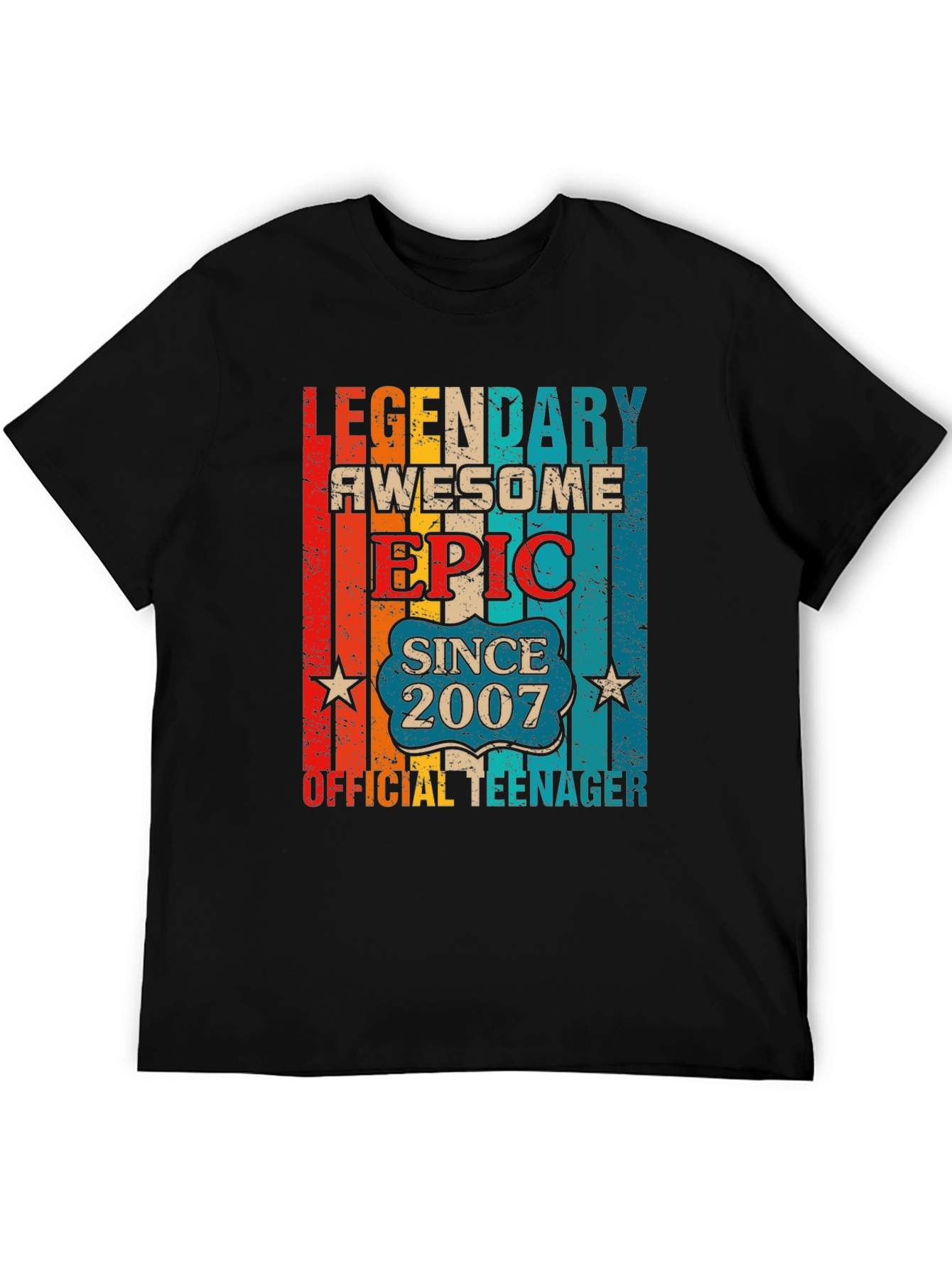 Legendary Since 2007 Official Teenager Graphic T-Shirt
