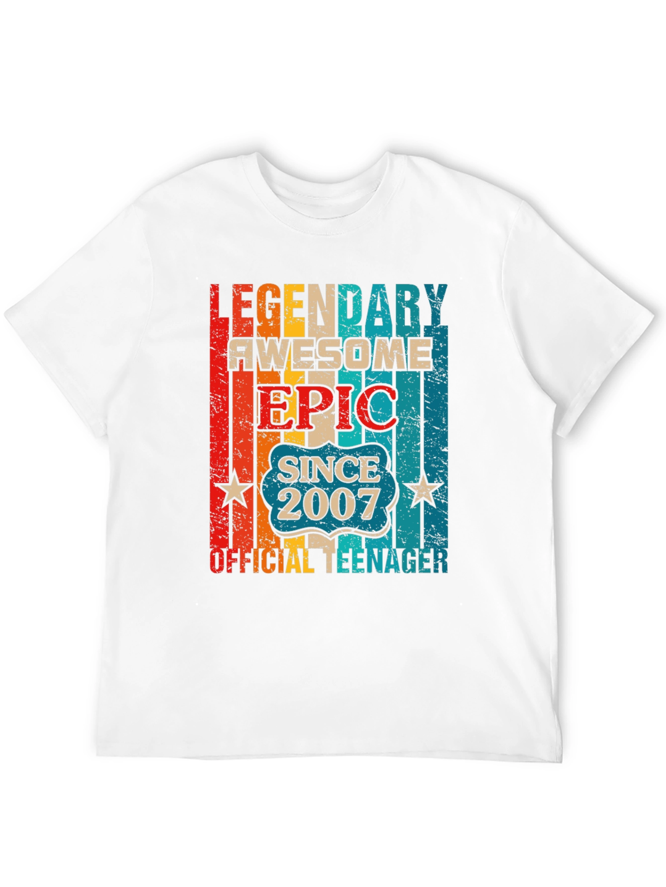 Legendary Since 2007 Official Teenager Graphic T-Shirt