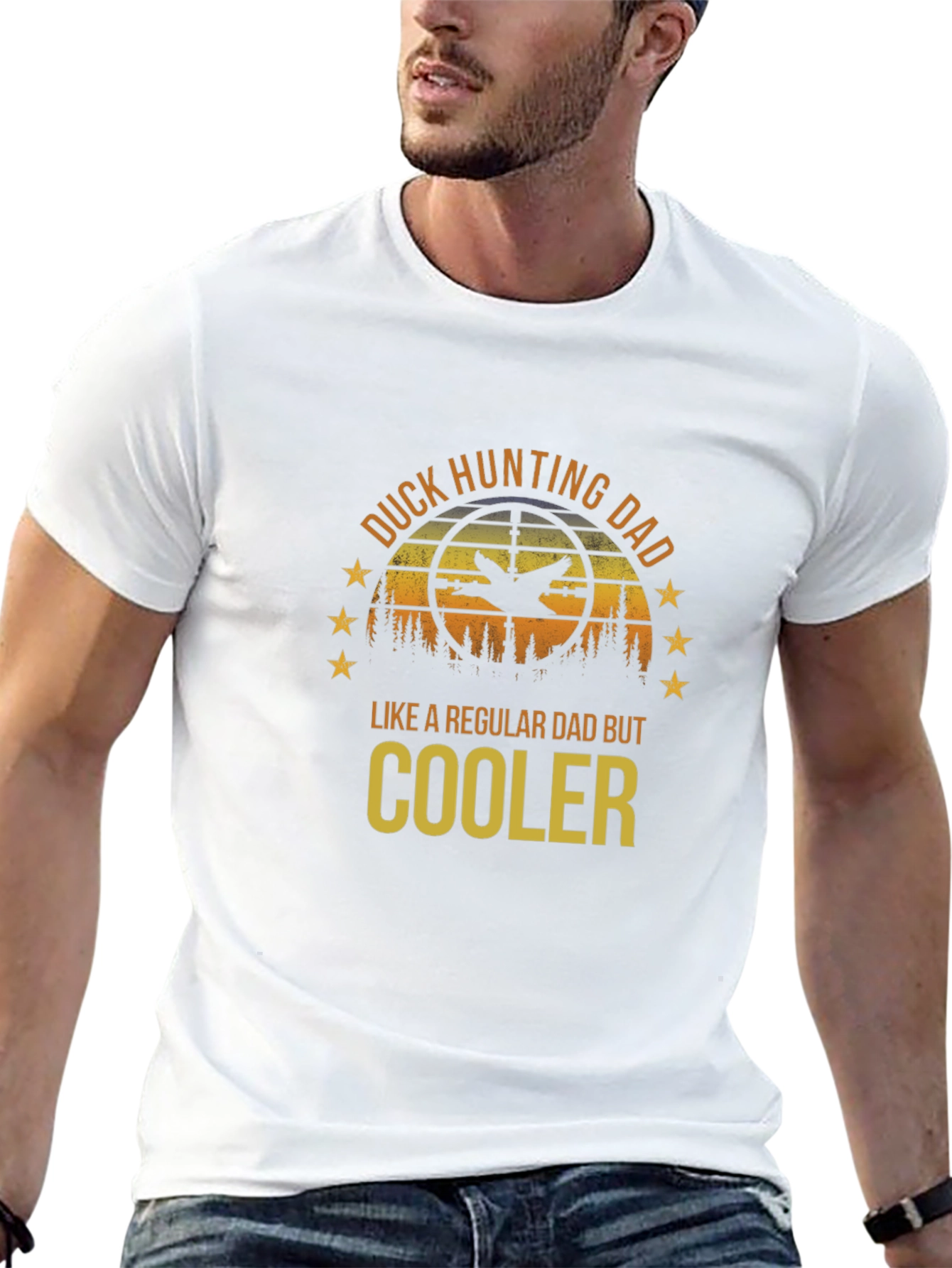 Duck Hunting Dad T-Shirt - Regular Dad But Cooler