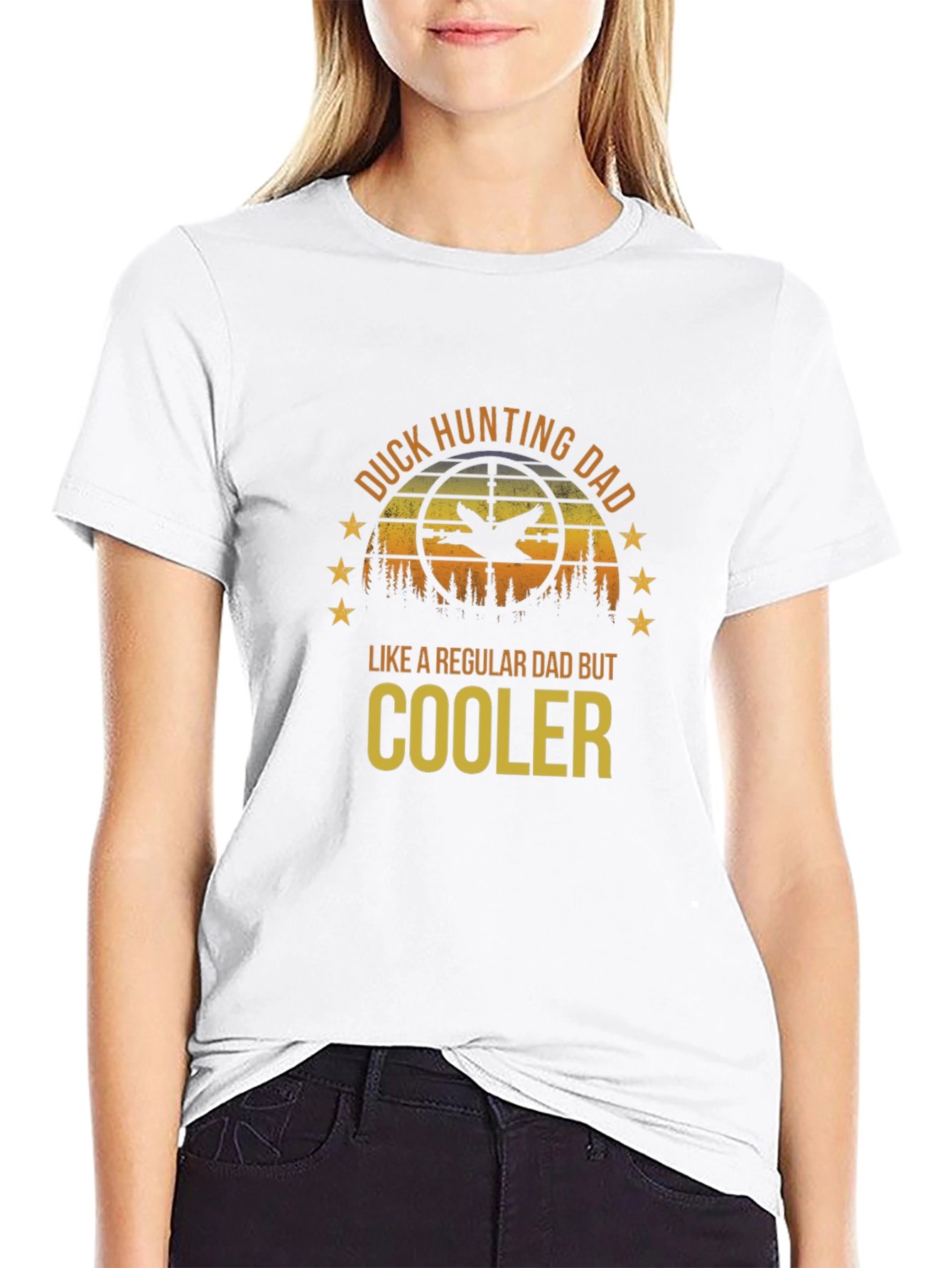 Duck Hunting Dad T-Shirt - Regular Dad But Cooler