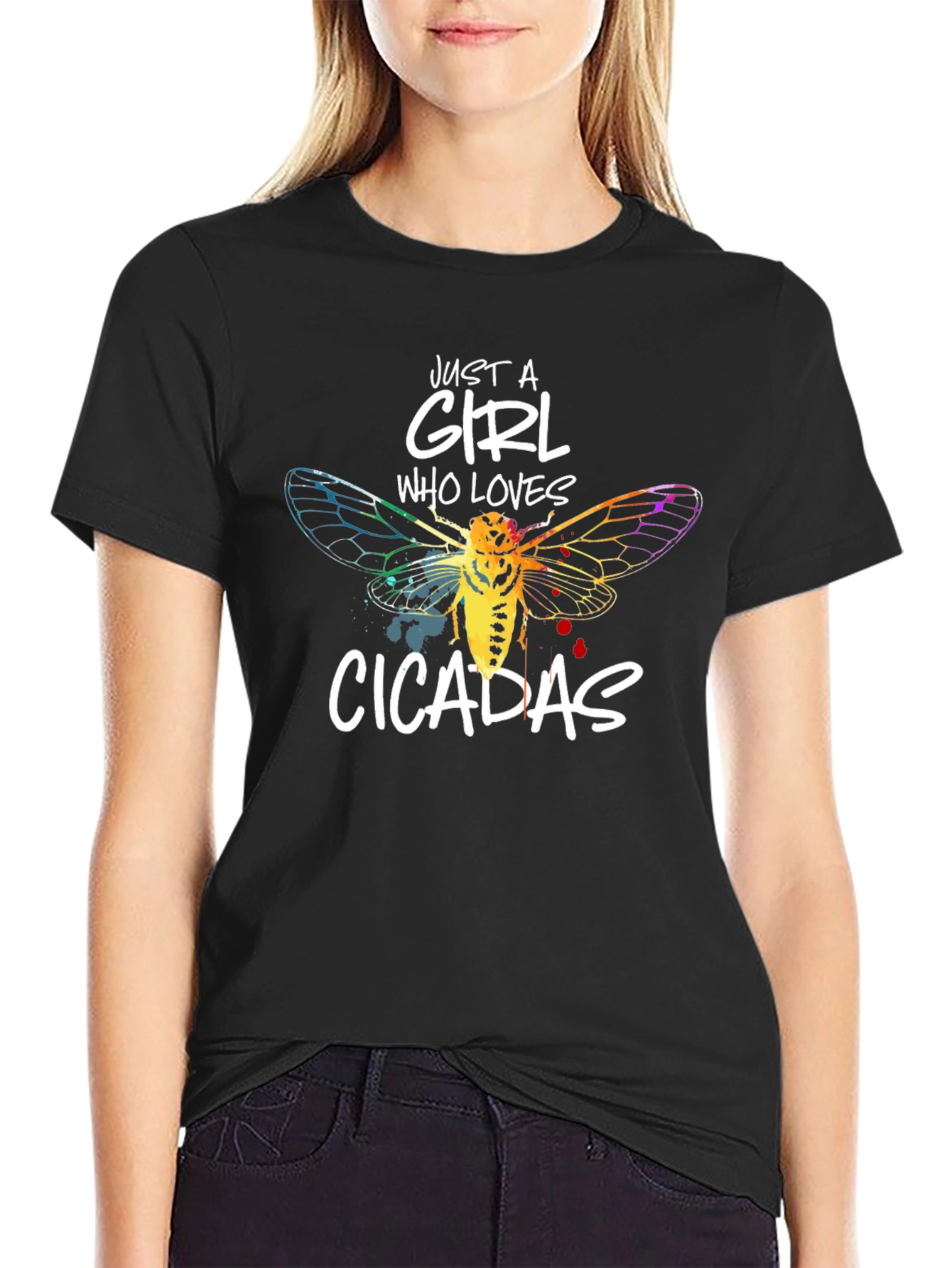 Just A Girl Who Loves Cicadas T-Shirt