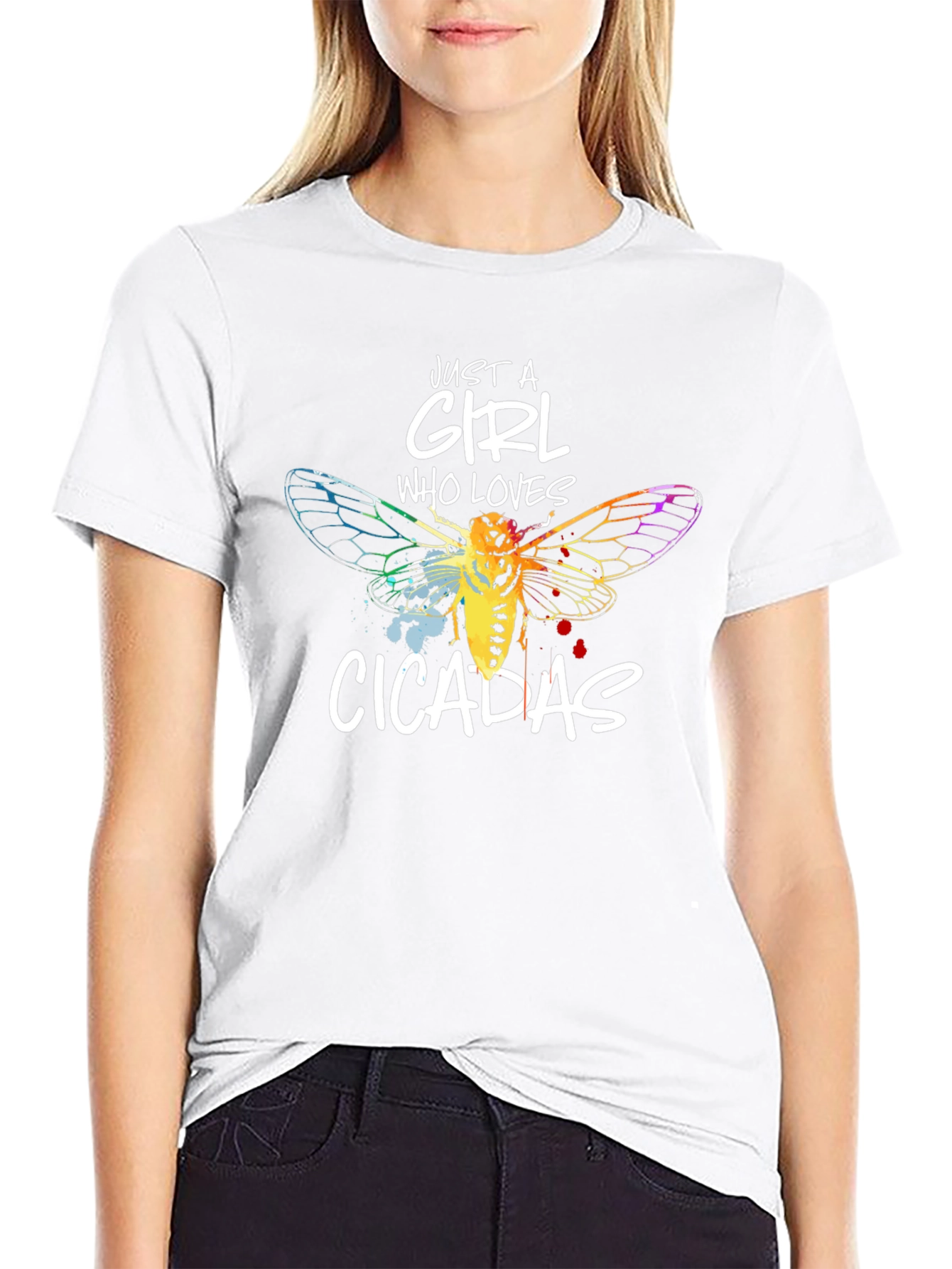 Just A Girl Who Loves Cicadas T-Shirt