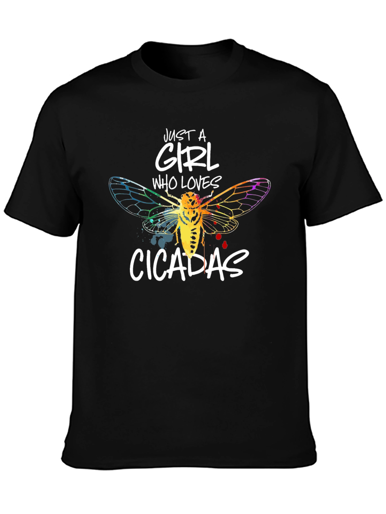 Just A Girl Who Loves Cicadas T-Shirt