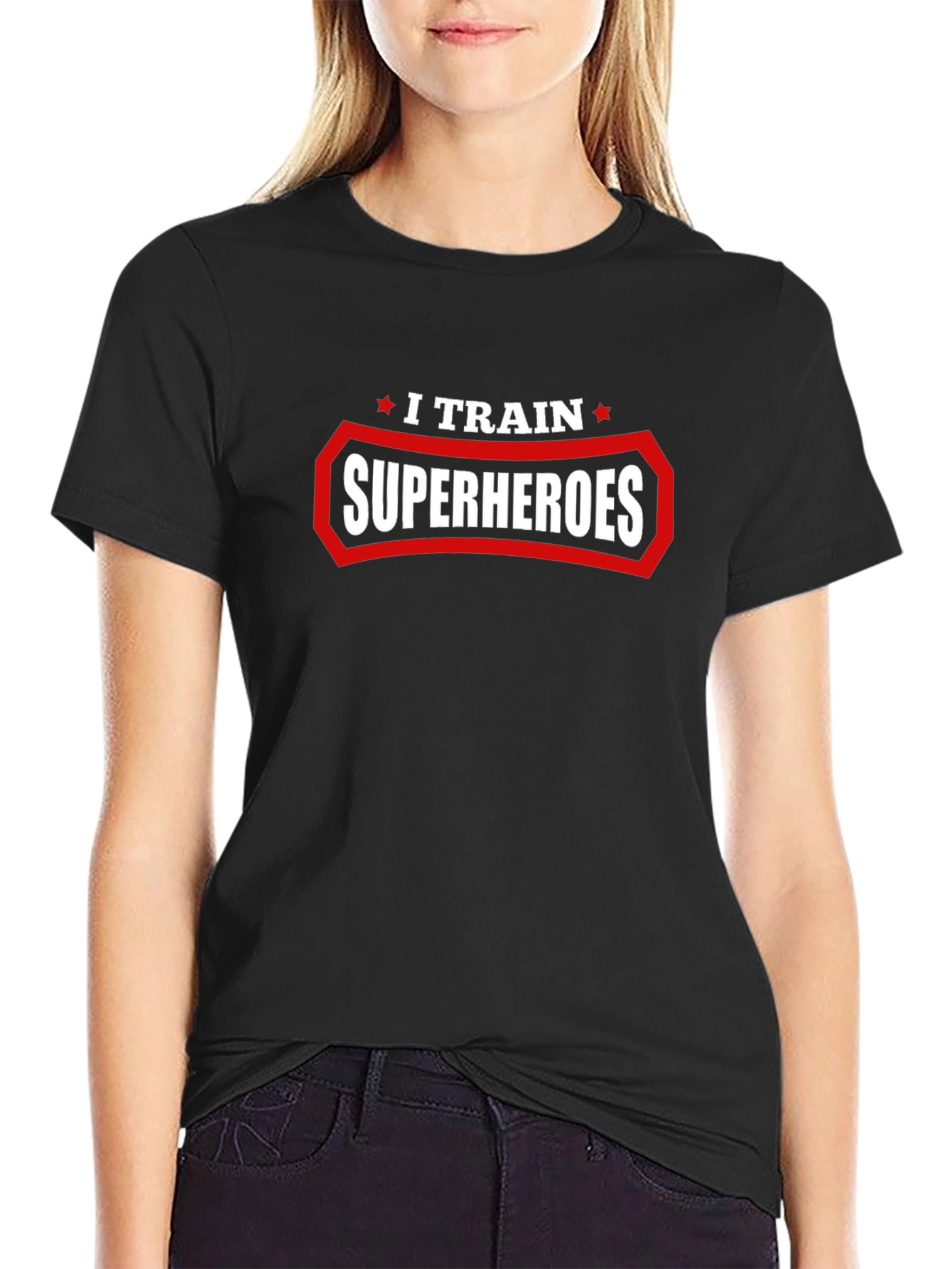 I Train Superheroes Graphic T-Shirt