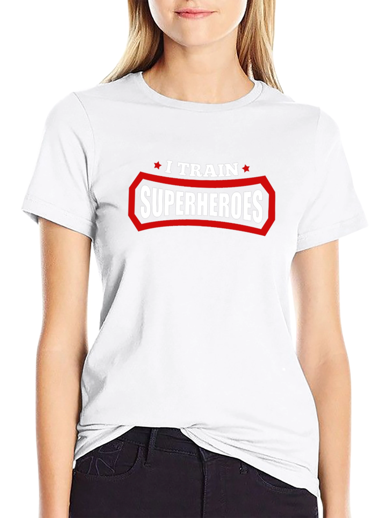 I Train Superheroes Graphic T-Shirt