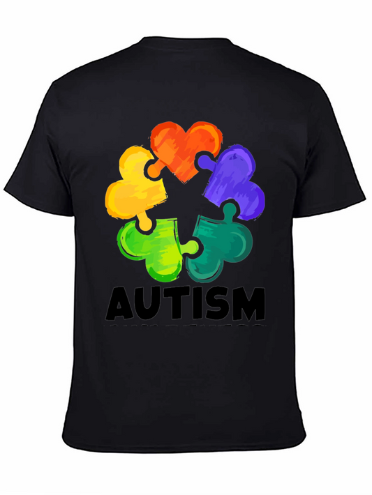Autism Awareness Puzzle Heart T-Shirt