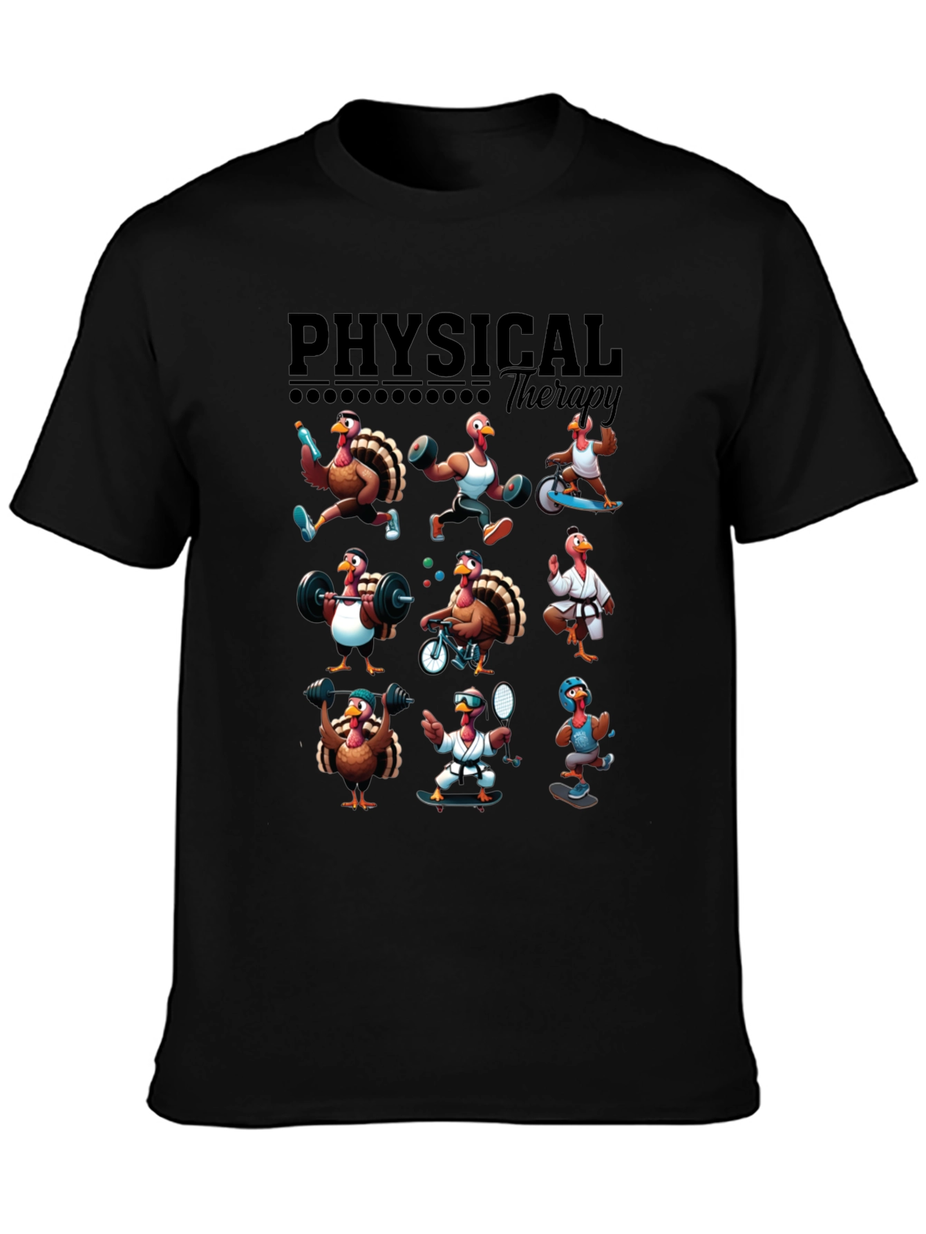 Physical Therapy Turkey T-Shirt