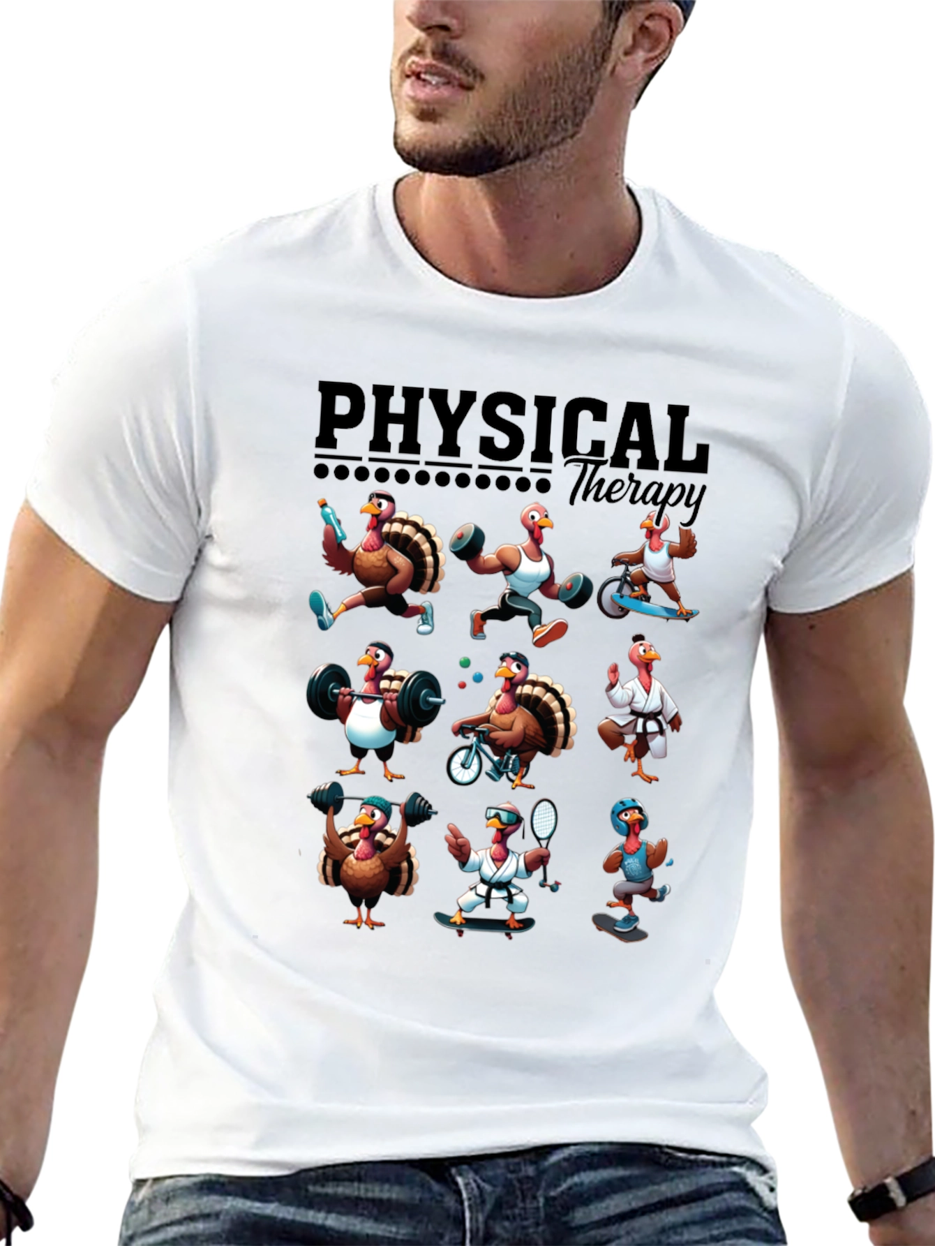 Physical Therapy Turkey T-Shirt