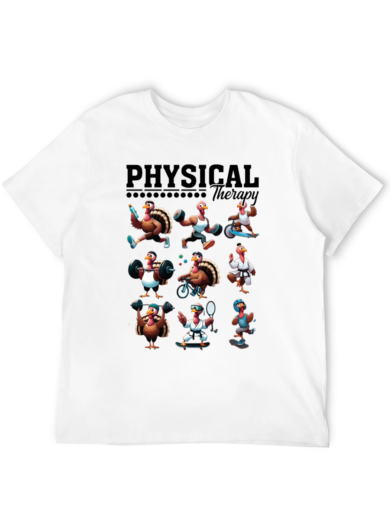Physical Therapy Turkey T-Shirt