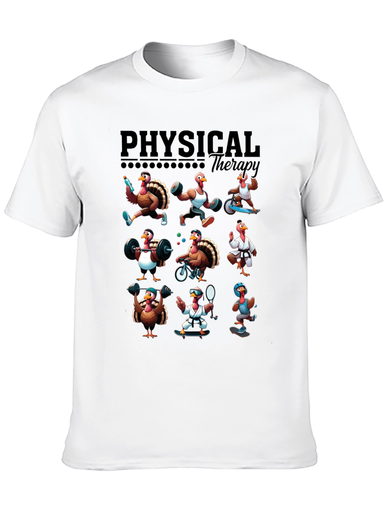 Physical Therapy Turkey T-Shirt