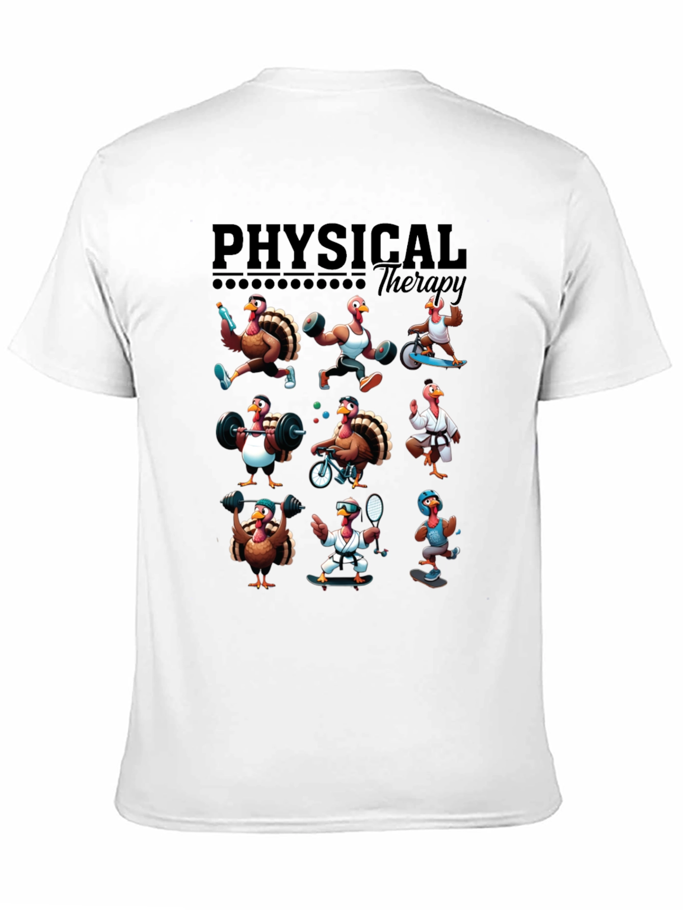 Physical Therapy Turkey T-Shirt