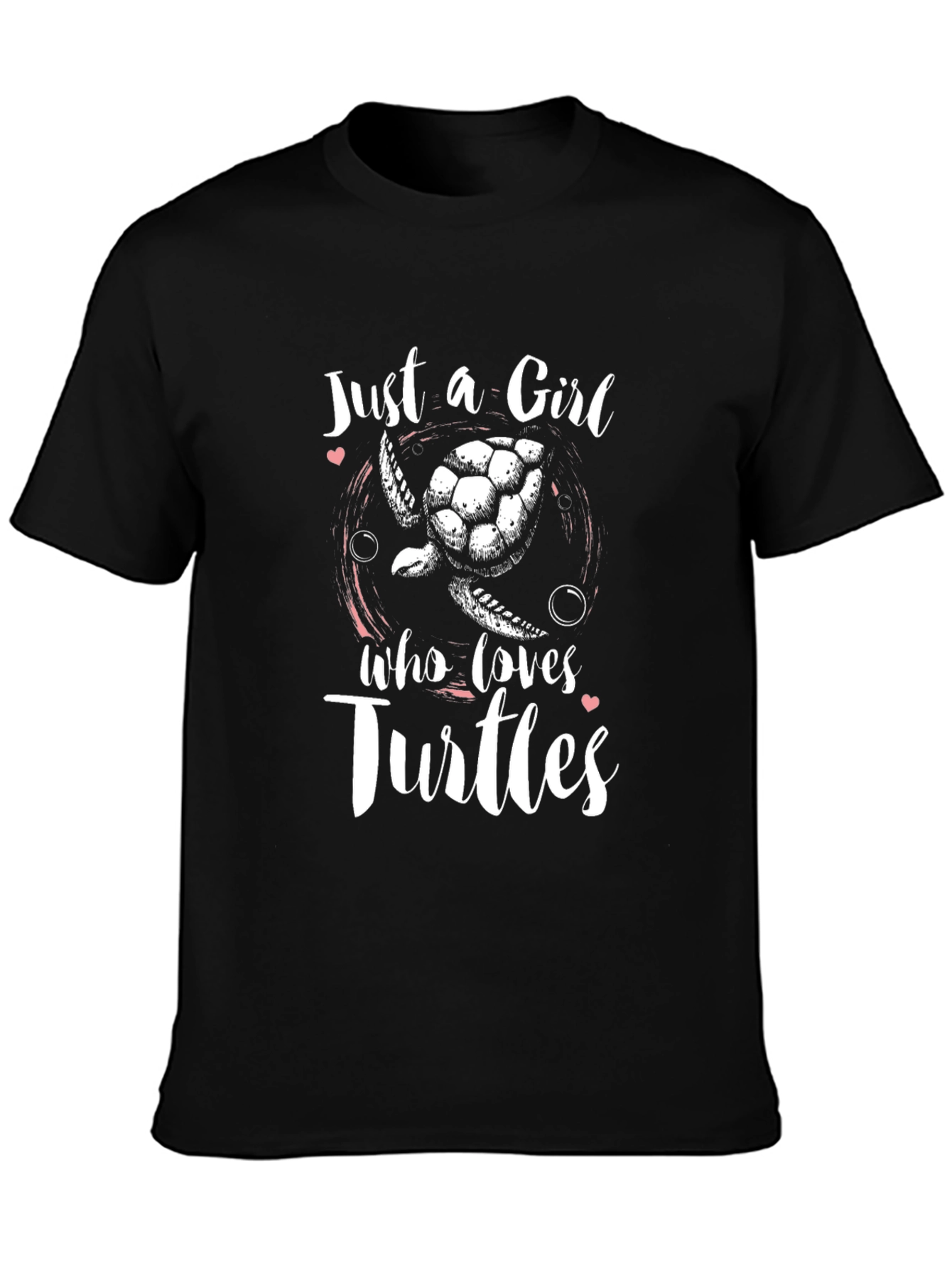 Just a Girl Who Loves Turtles T-Shirt