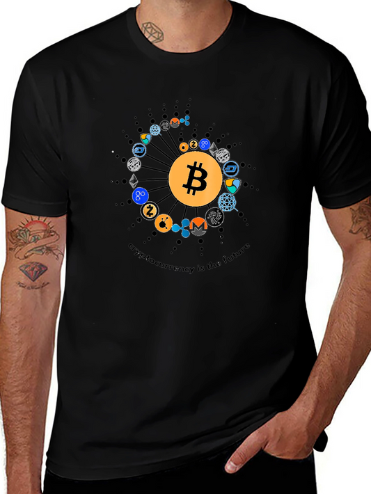 Cryptocurrency Future Graphic T-Shirt