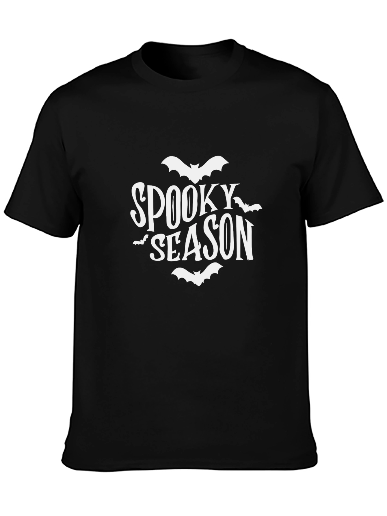 Spooky Season Halloween T-Shirt - Bat Graphic Tee