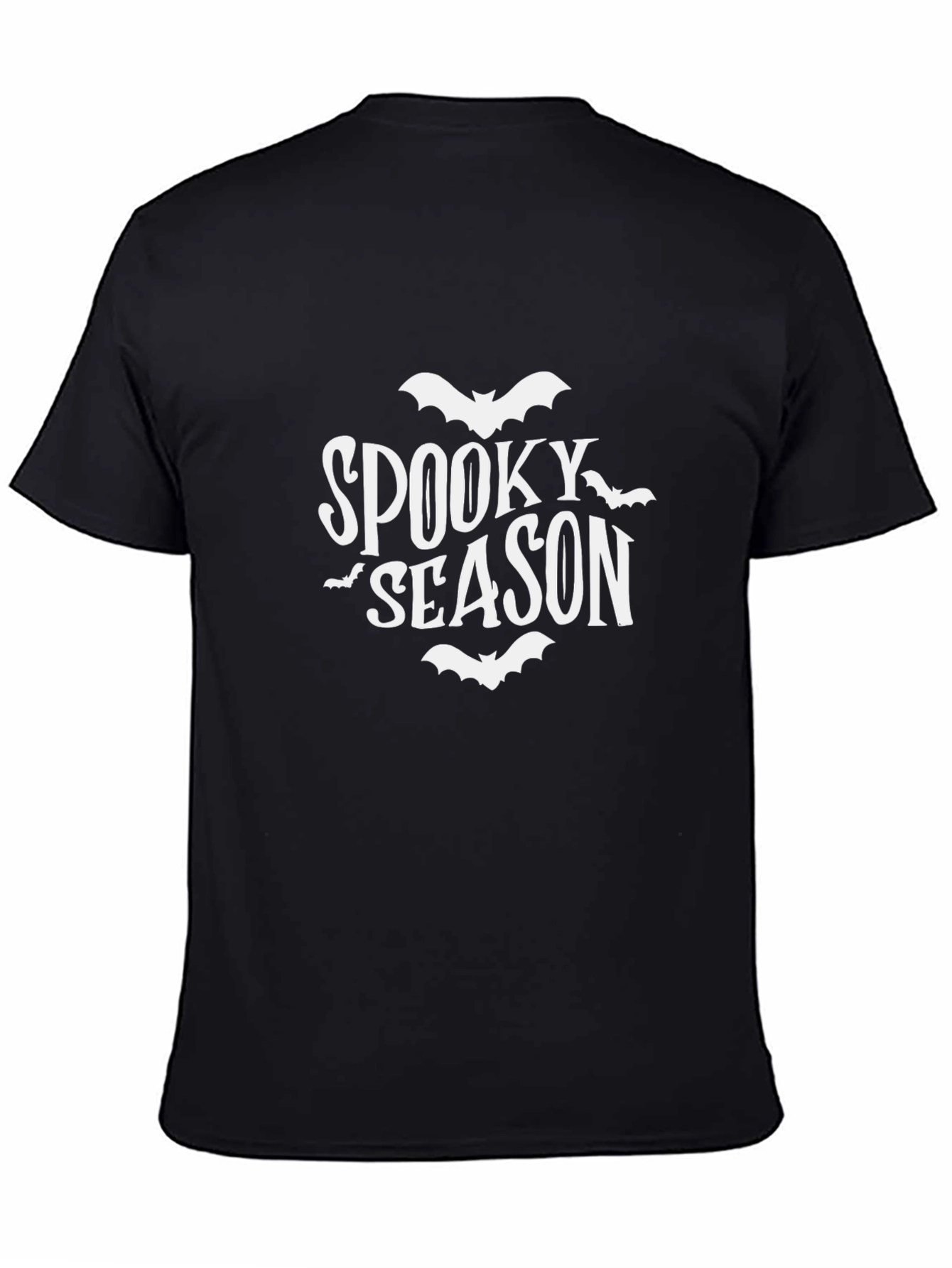 Spooky Season Halloween T-Shirt - Bat Graphic Tee