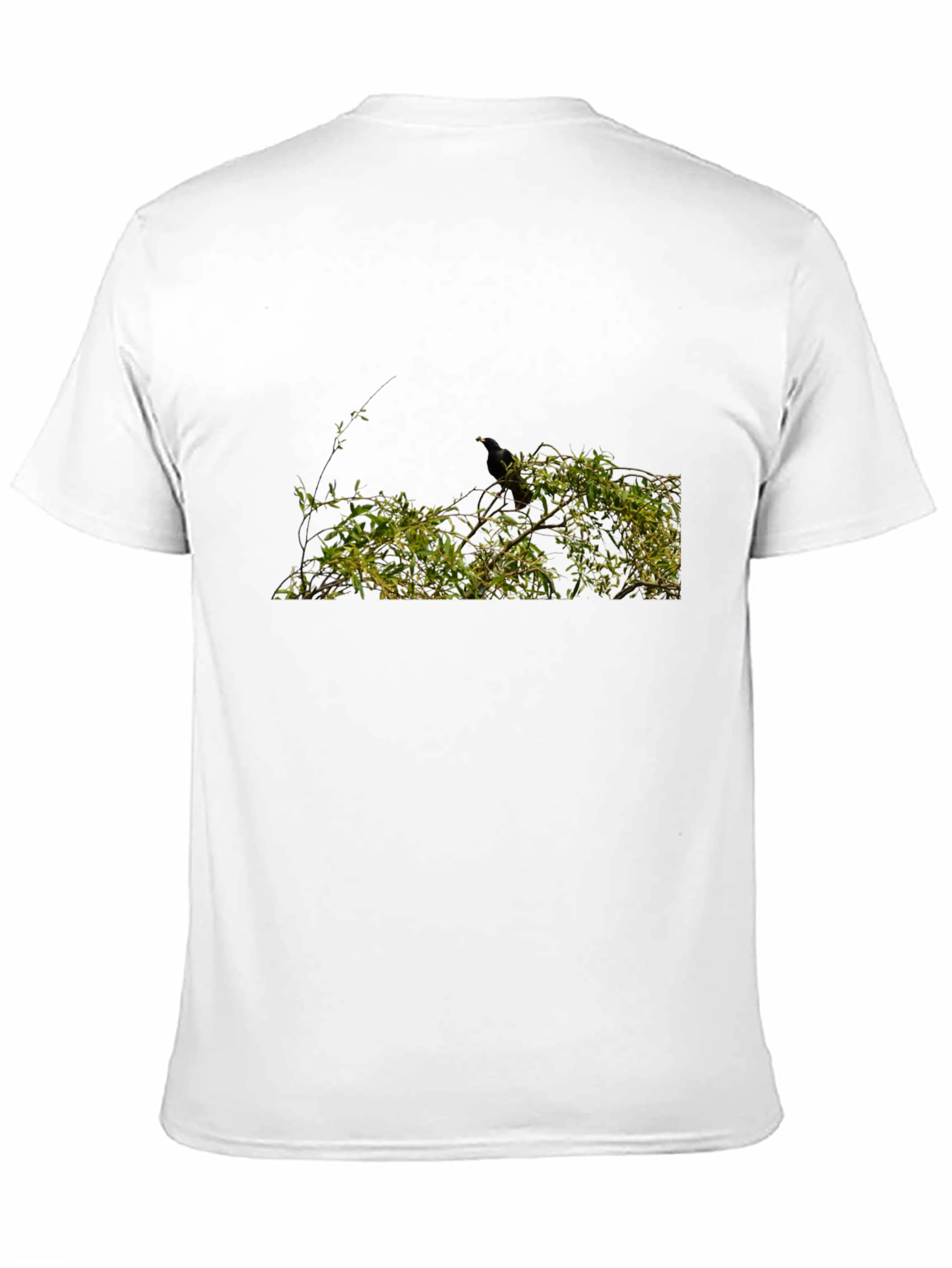 Nature Scene Black T-Shirt