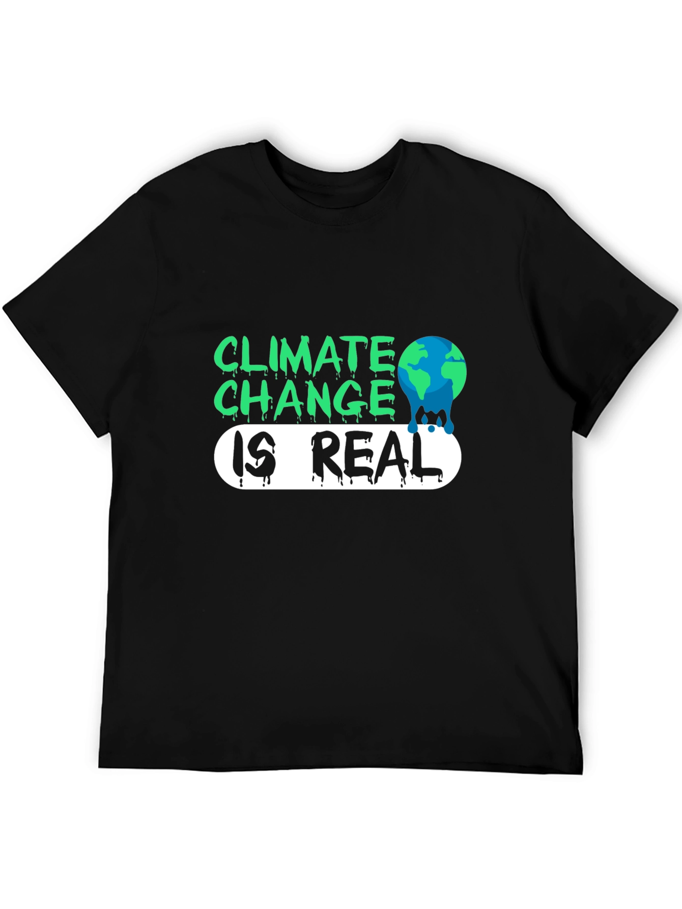 Climate Change is Real Graphic T-Shirt