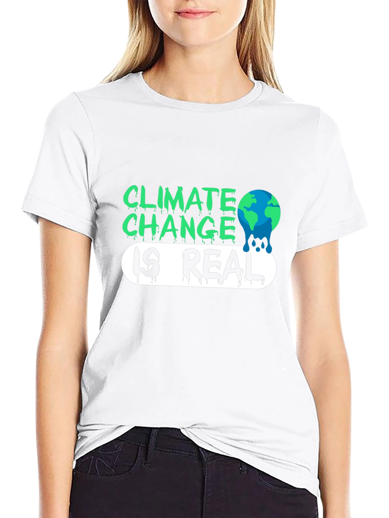 Climate Change is Real Graphic T-Shirt