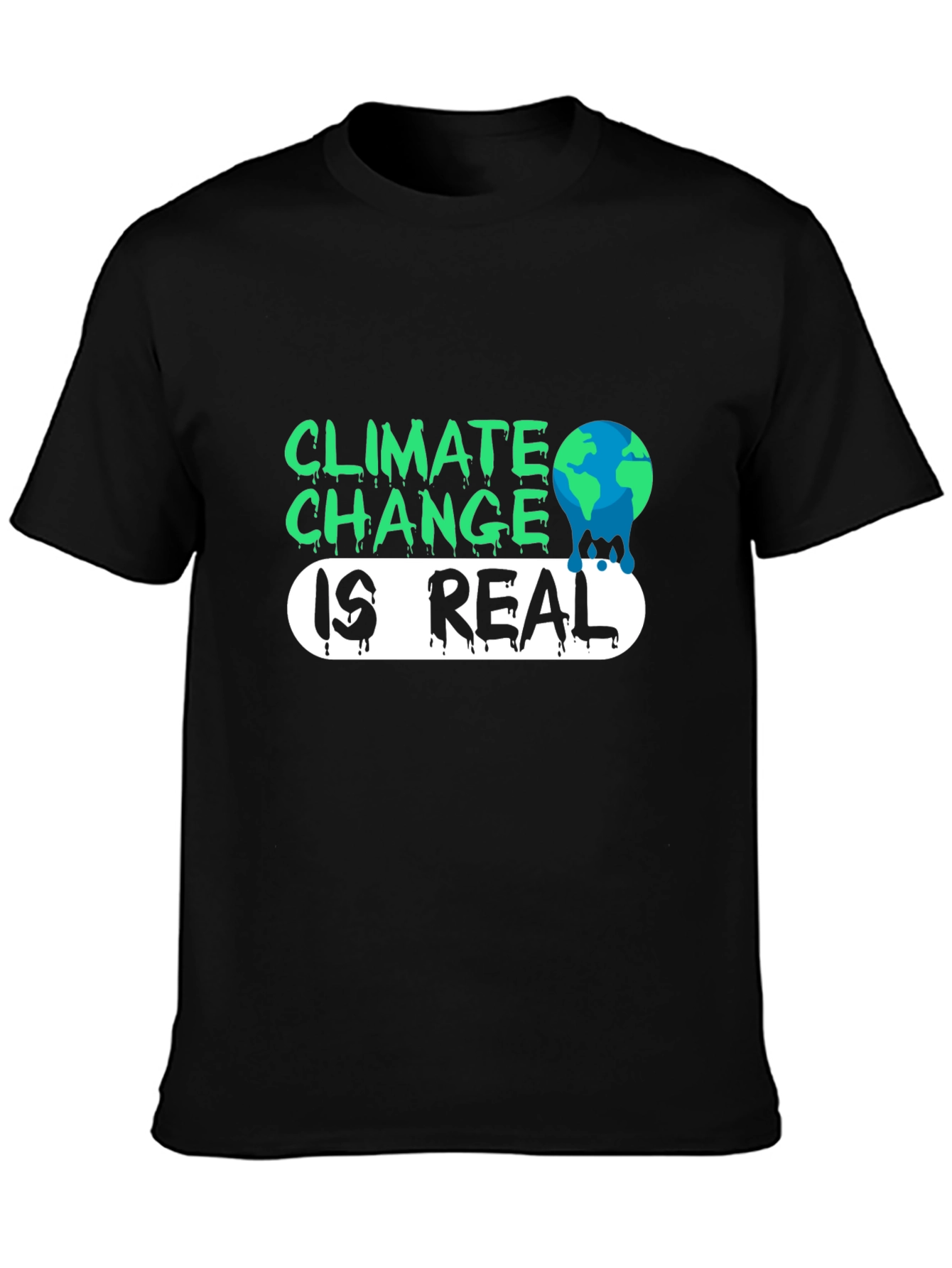 Climate Change is Real Graphic T-Shirt