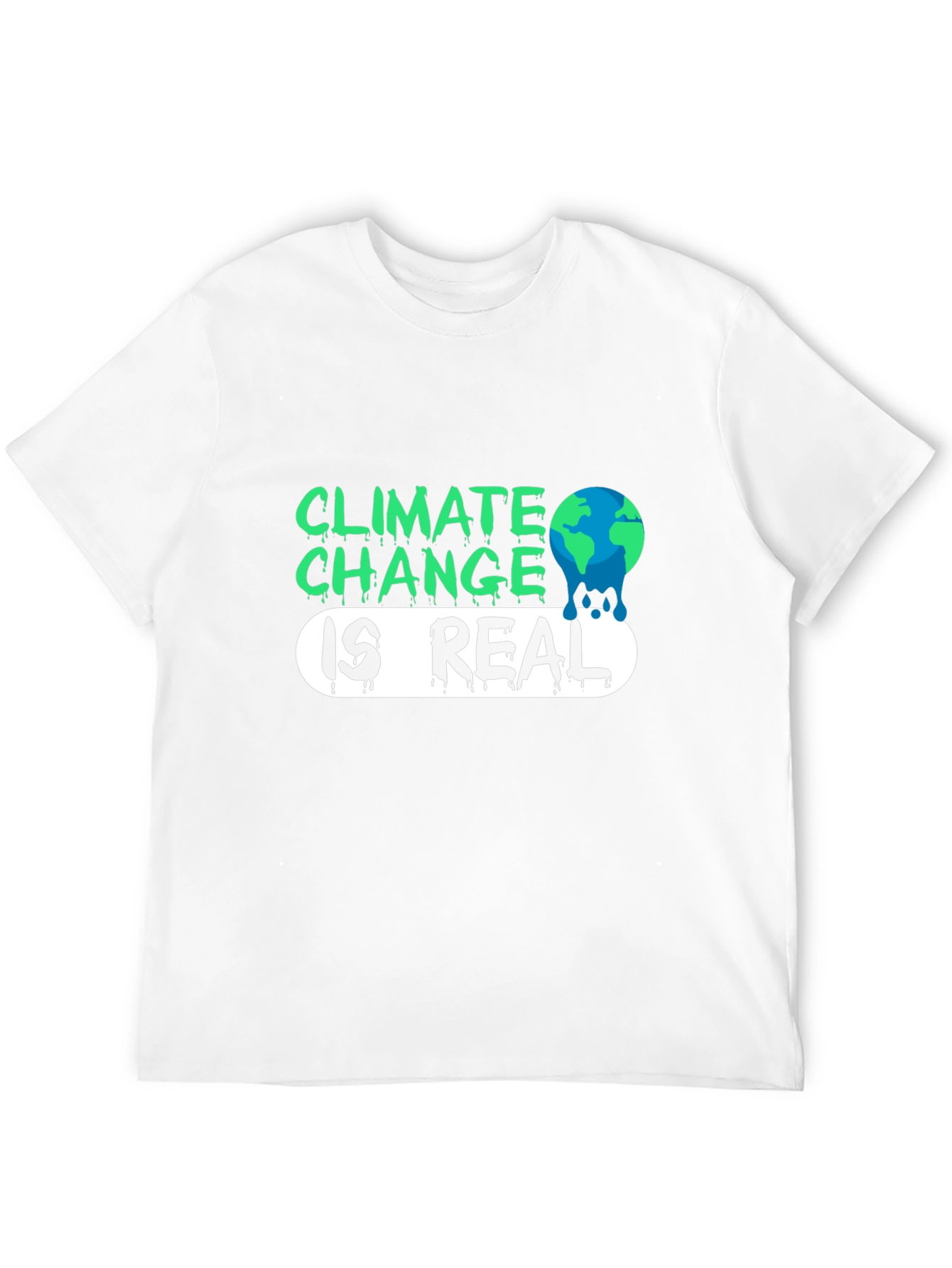 Climate Change is Real Graphic T-Shirt