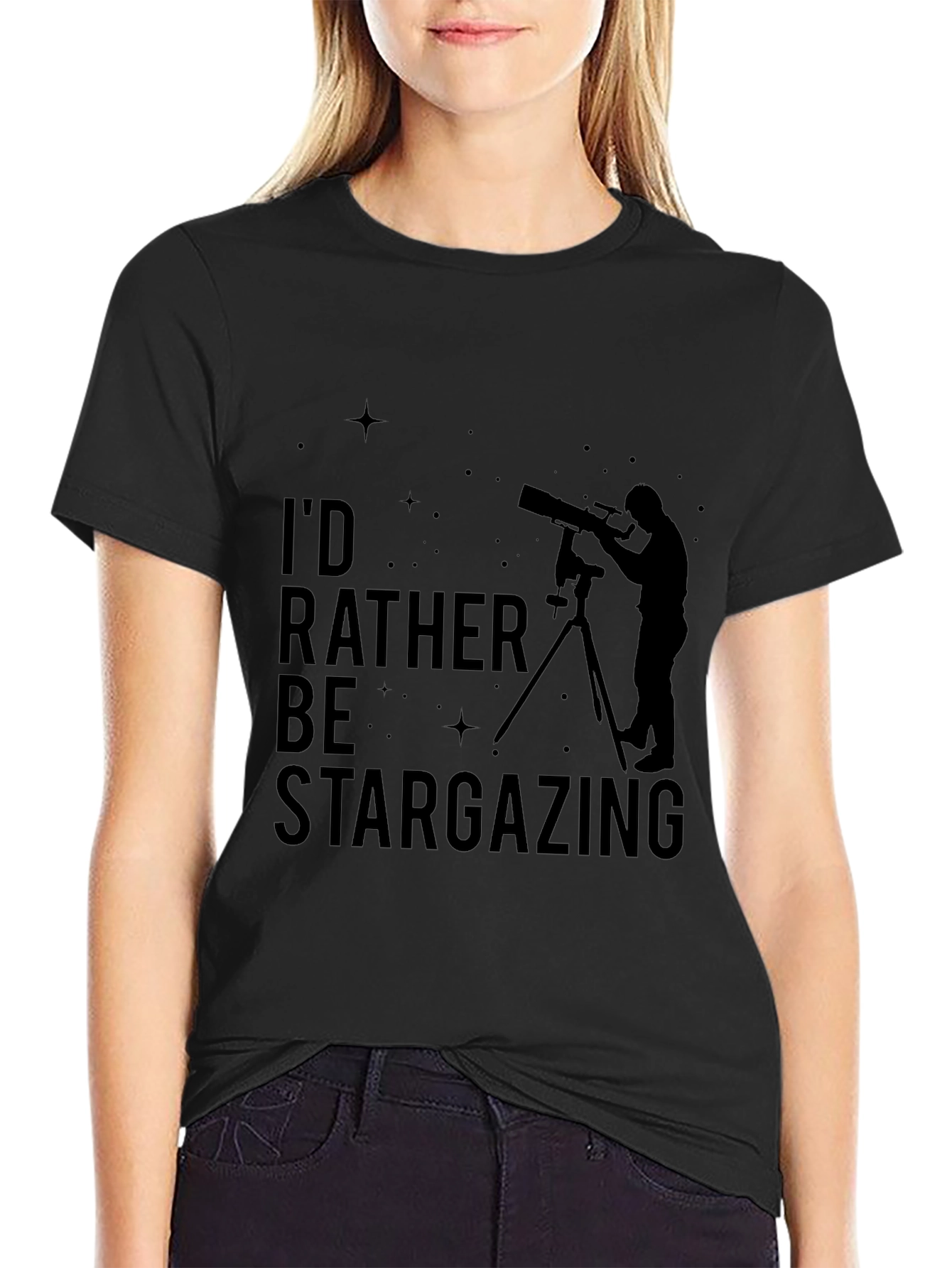 Stargazing T-Shirt - Astronomy Lover Tee