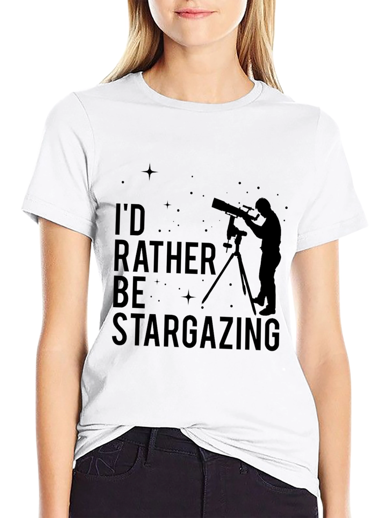 Stargazing T-Shirt - Astronomy Lover Tee