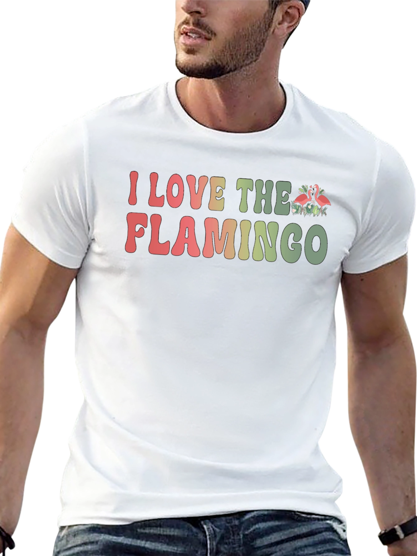 I Love The Flamingo T-Shirt