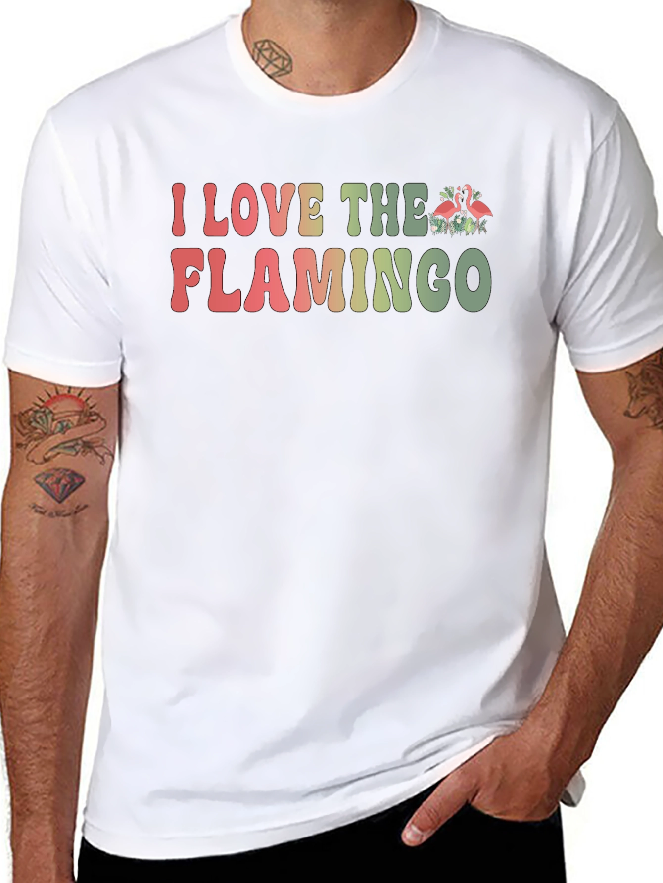 I Love The Flamingo T-Shirt