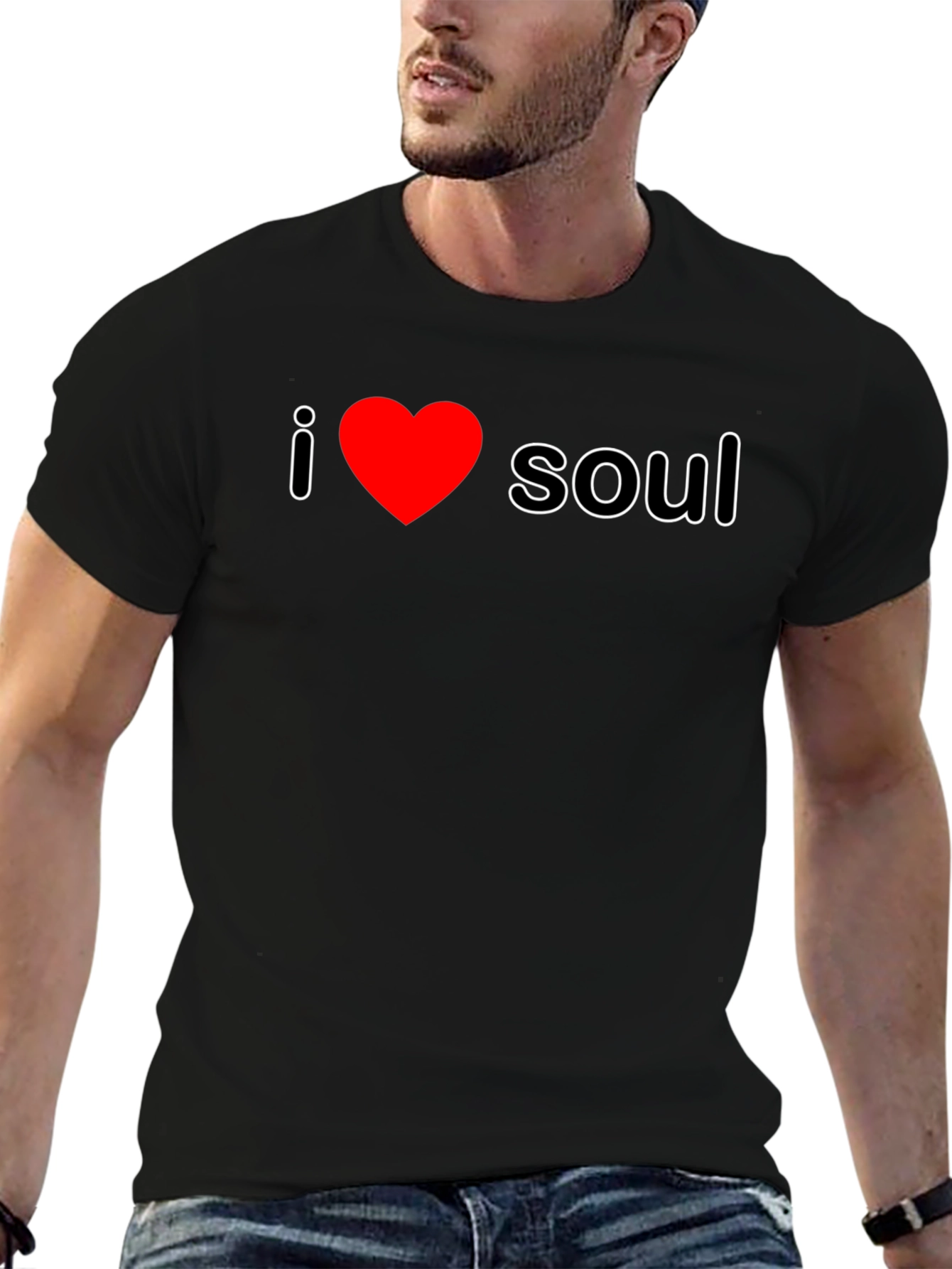 I Love Soul T-Shirt - Heart Graphic Tee