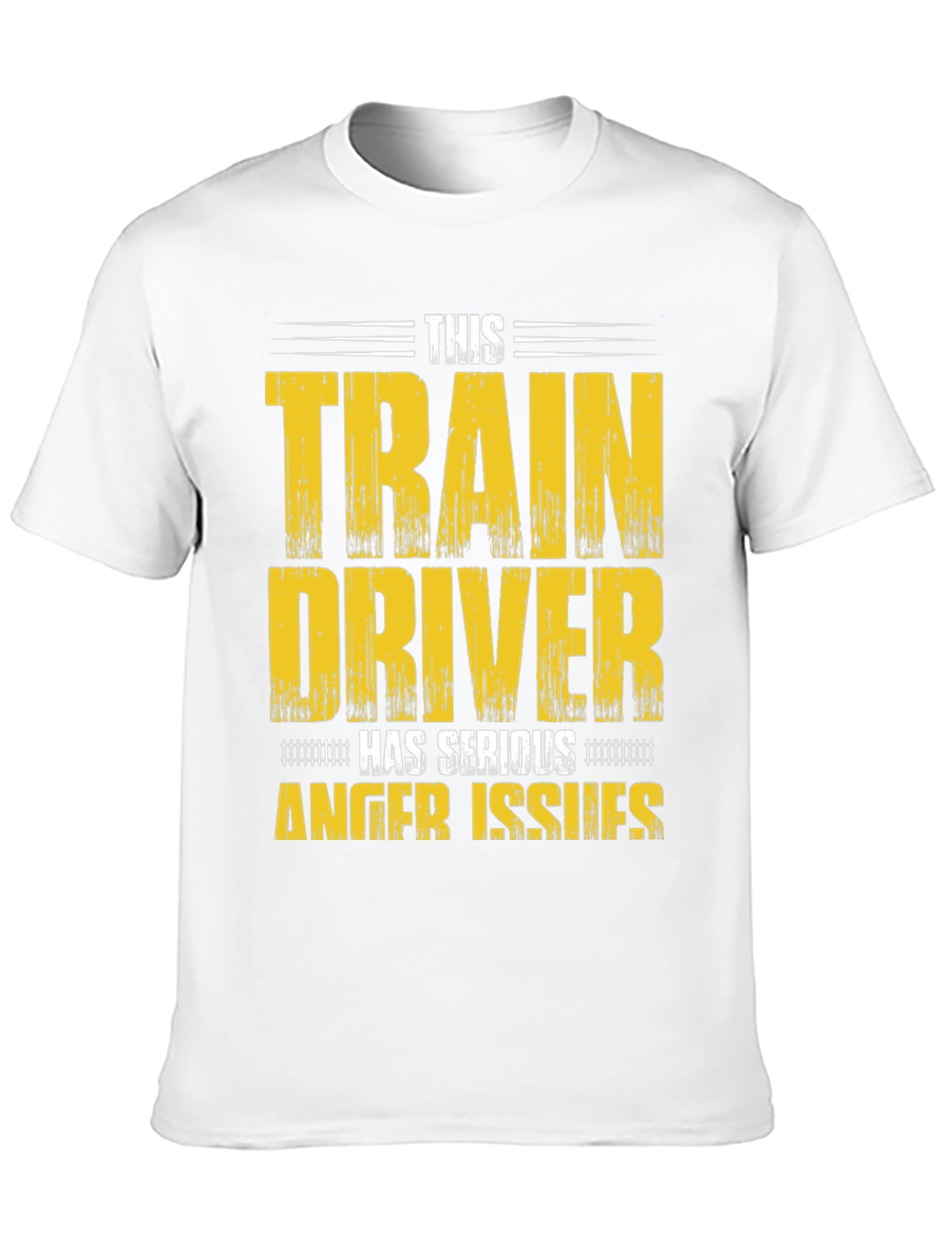 Train Driver Anger Issues T-Shirt - Novelty Graphic Tee
