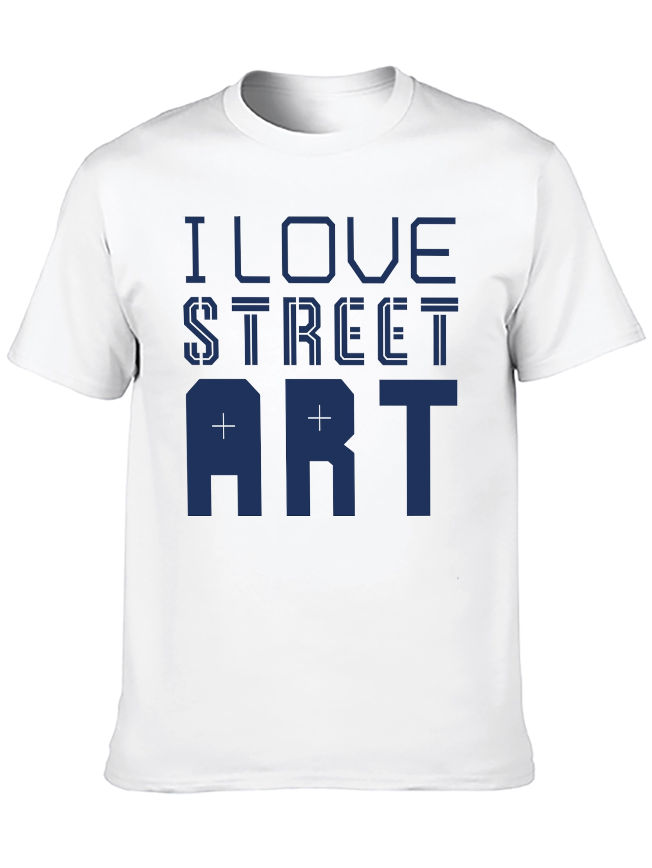 I Love Street Art Graphic Tee - Black