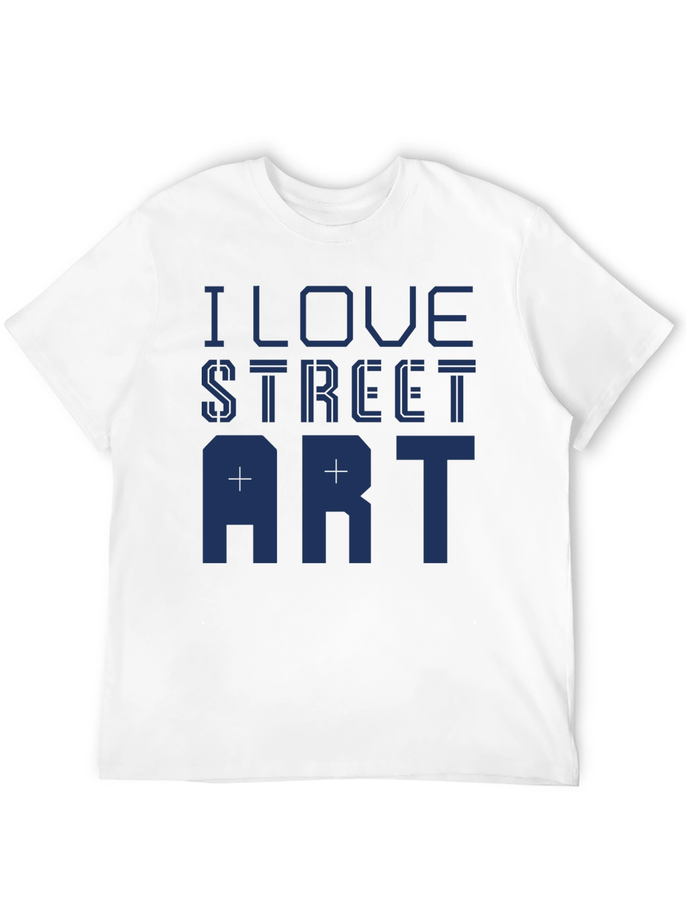 I Love Street Art Graphic Tee - Black
