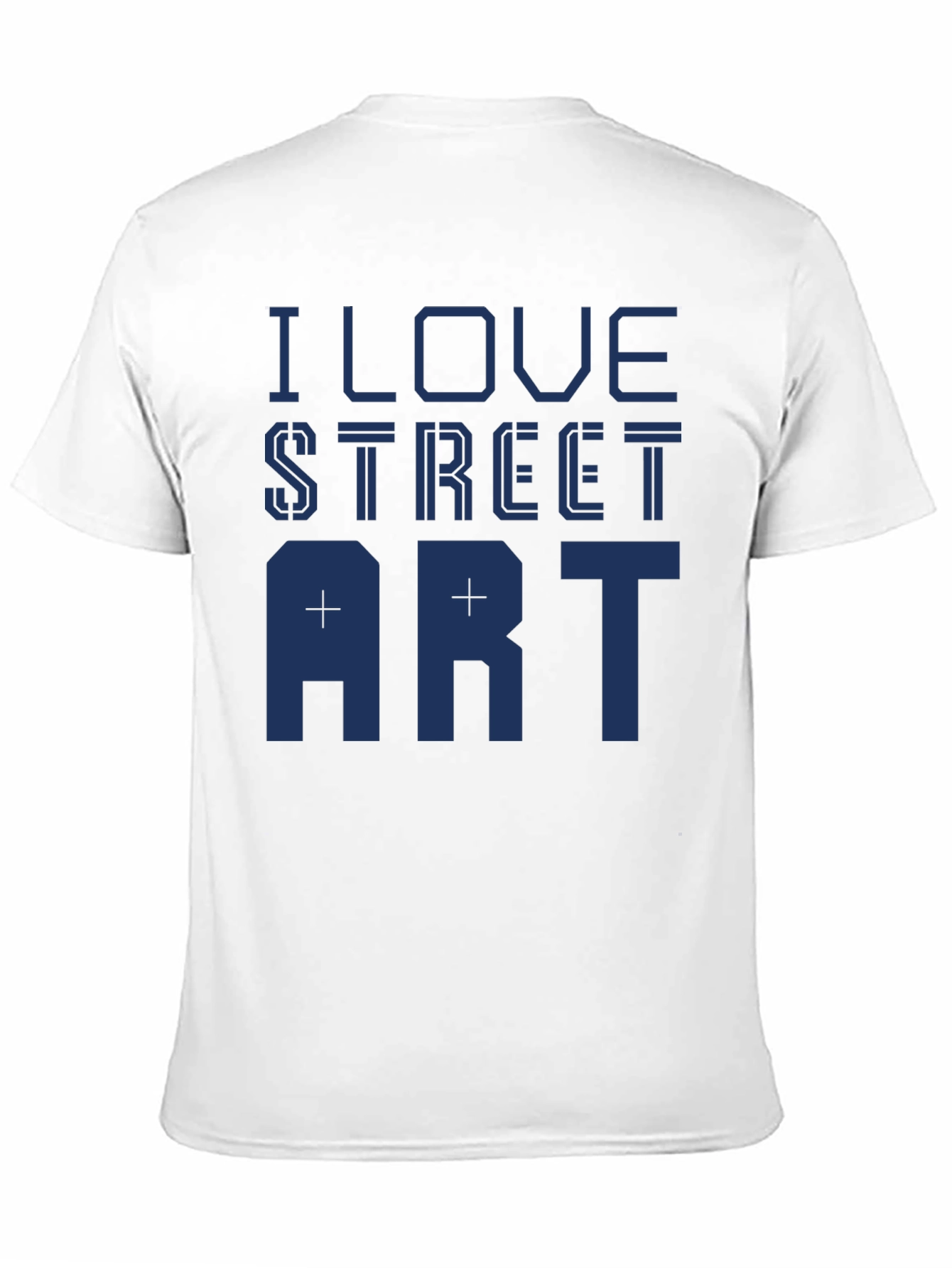 I Love Street Art Graphic Tee - Black