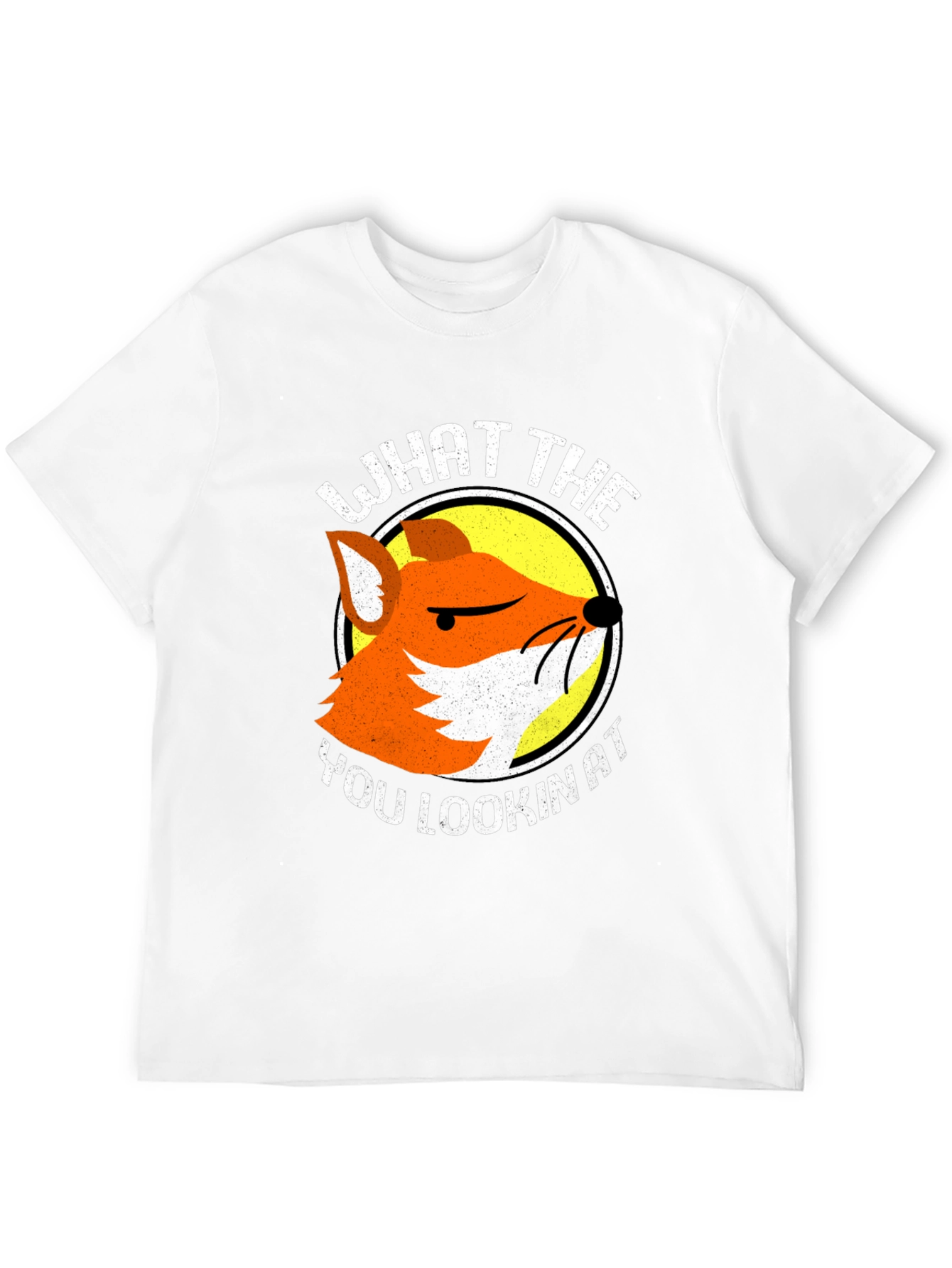 Funny Fox T-Shirt - What The You Lookin At