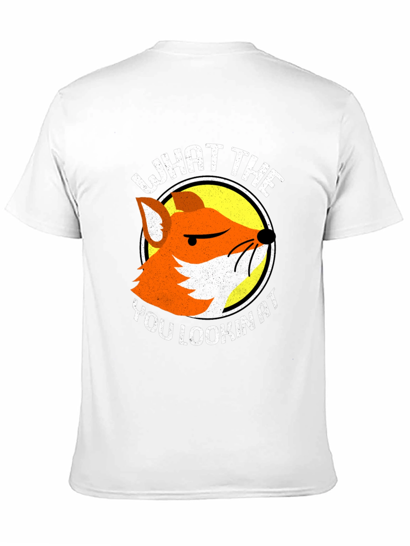 Funny Fox T-Shirt - What The You Lookin At