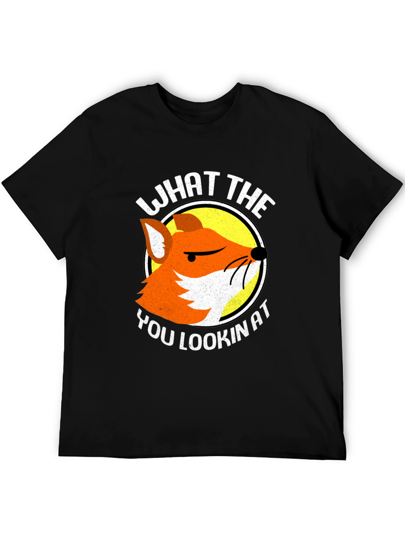 Funny Fox T-Shirt - What The You Lookin At