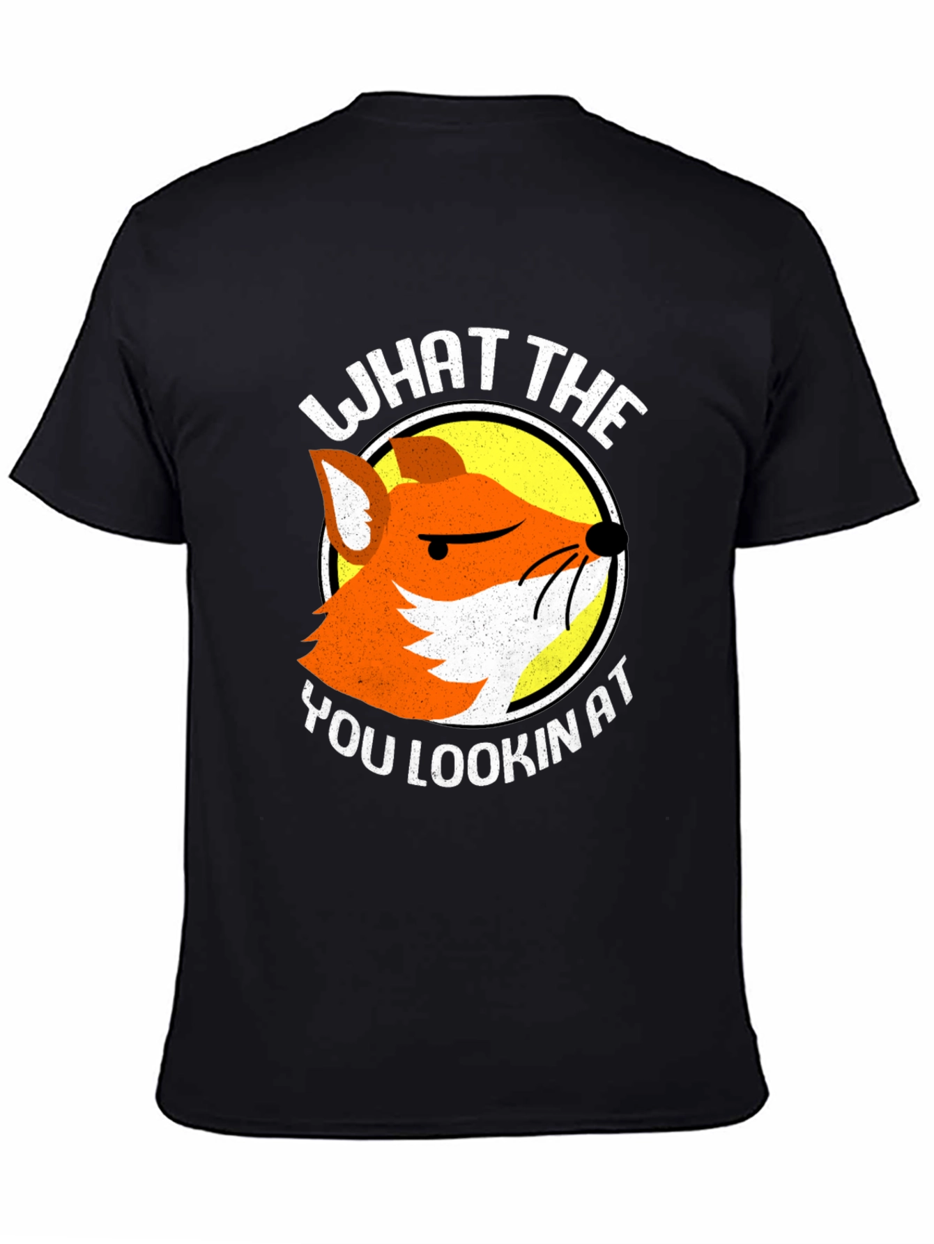 Funny Fox T-Shirt - What The You Lookin At
