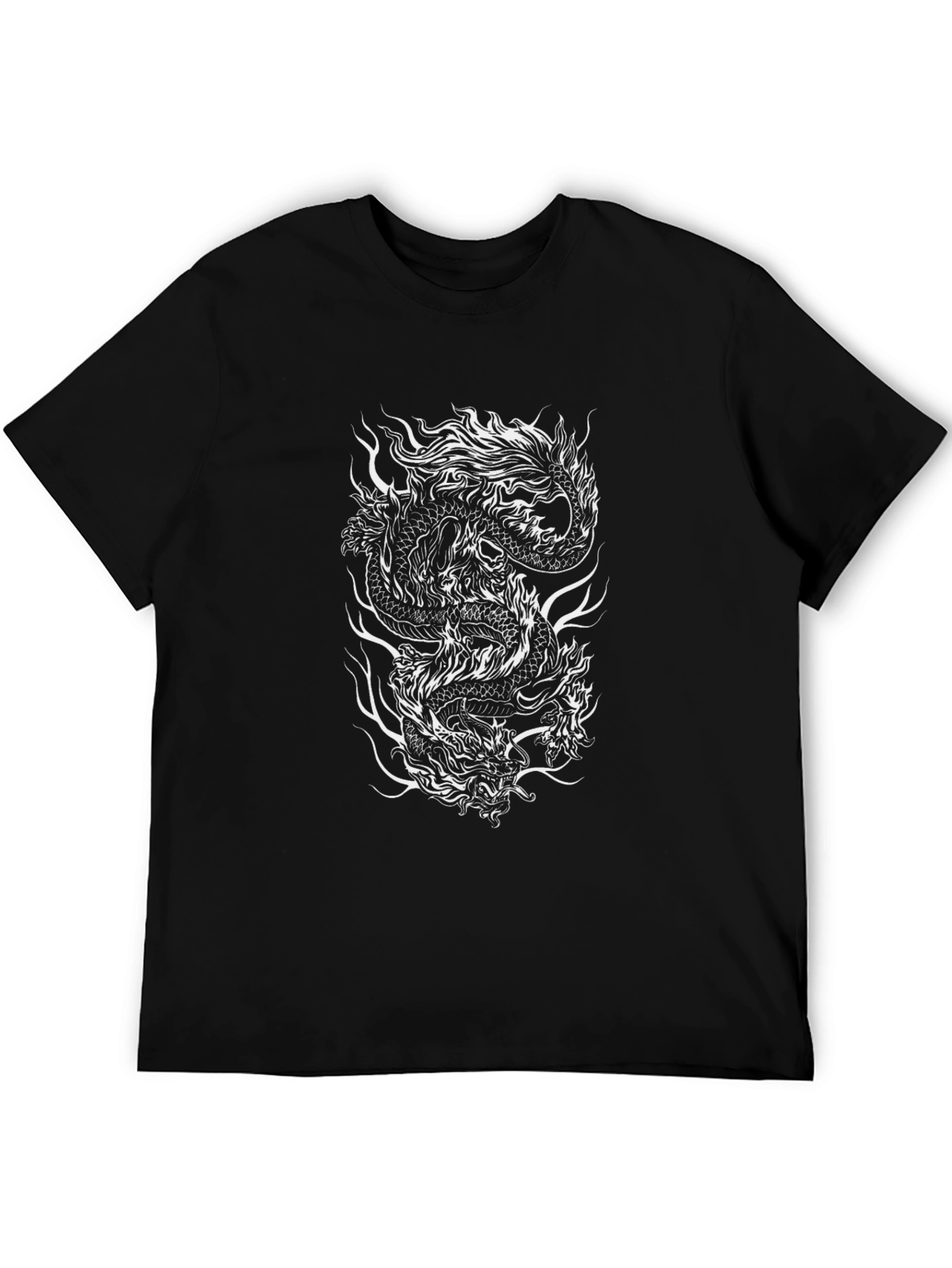 Dragon Graphic Black T-Shirt