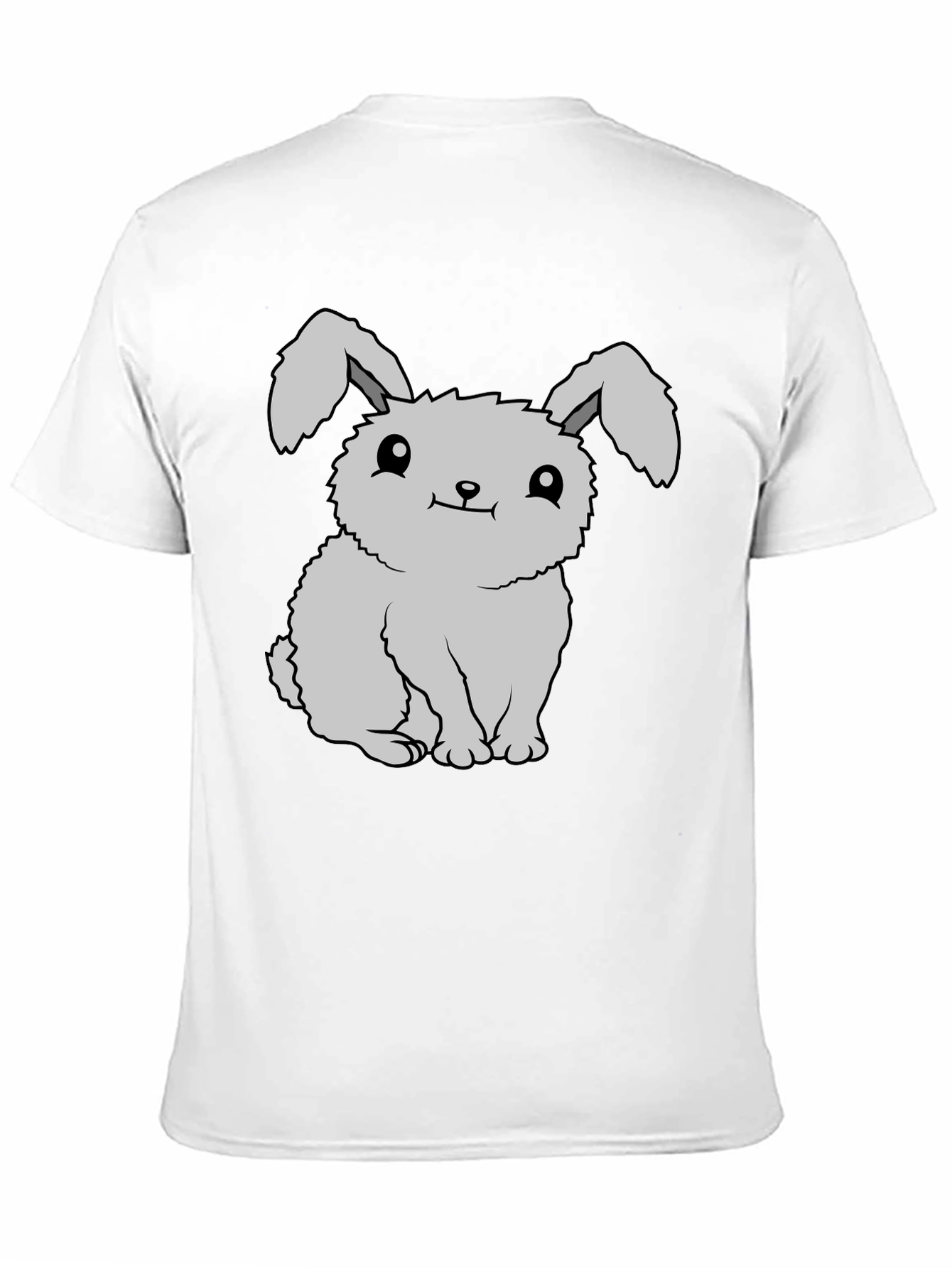 Cute Bunny Graphic Tee - Soft Cotton Comfort