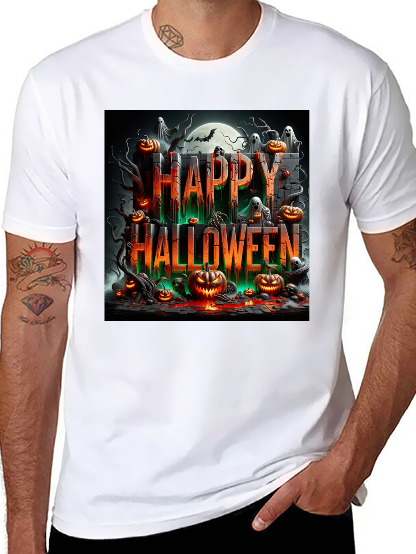 Spooky Happy Halloween T-Shirt