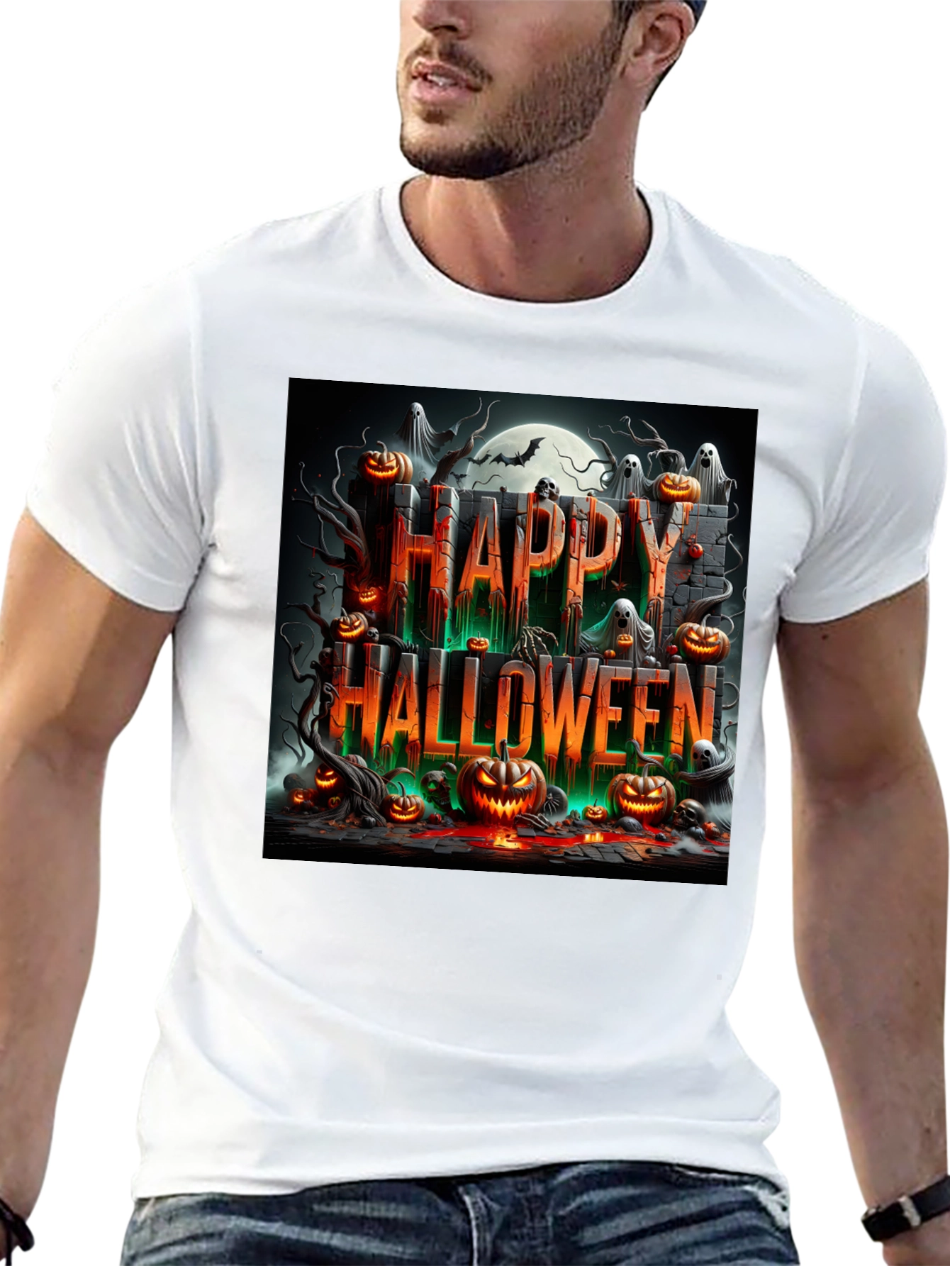 Spooky Happy Halloween T-Shirt