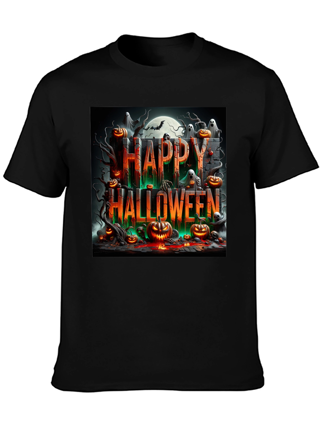 Spooky Happy Halloween T-Shirt