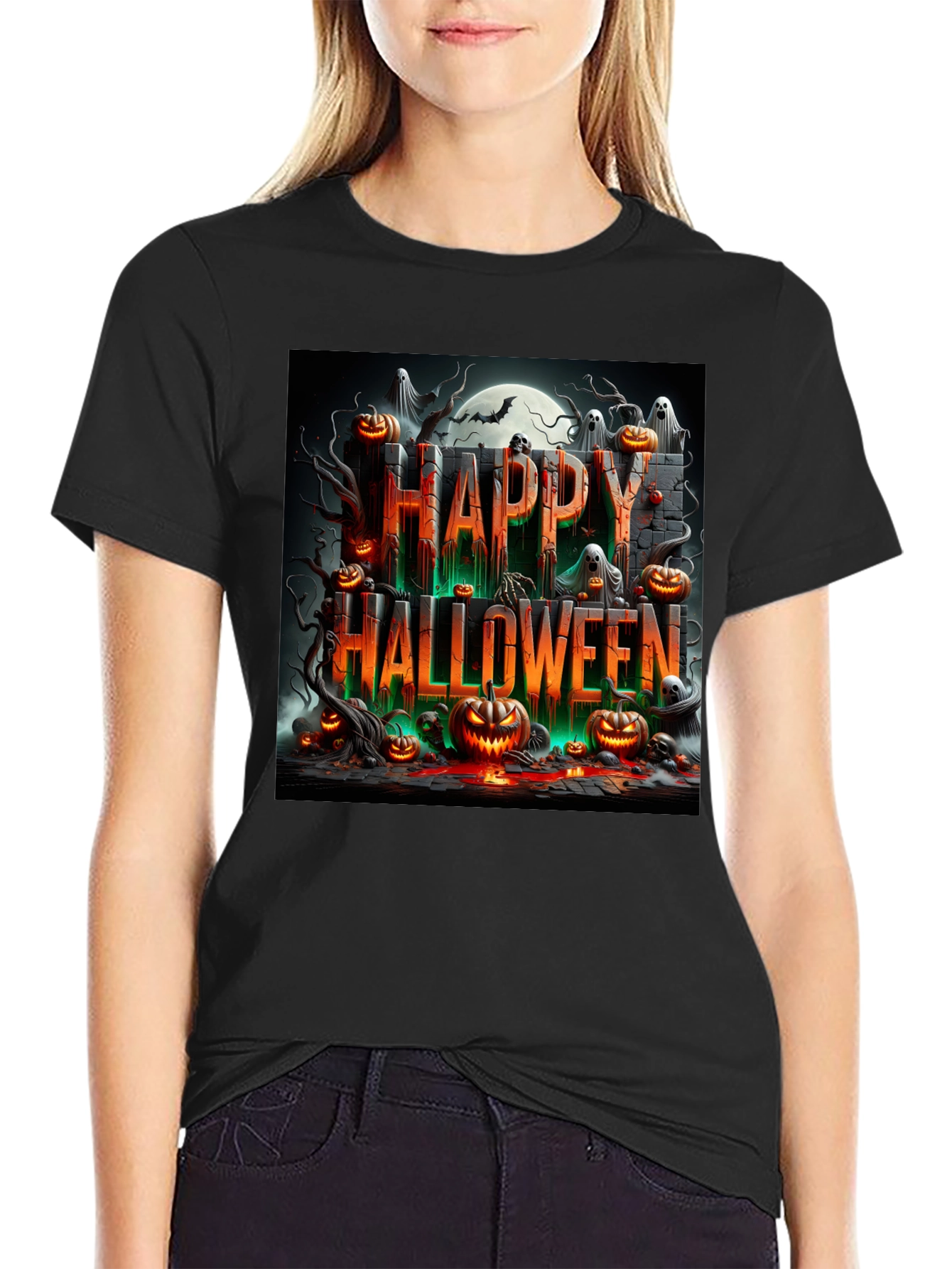 Spooky Happy Halloween T-Shirt