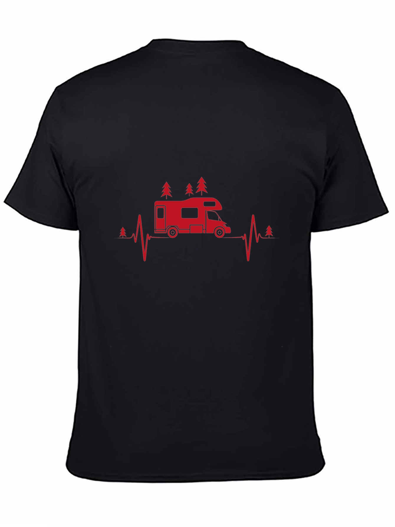 RV Heartbeat T-Shirt - Camping Lover Tee