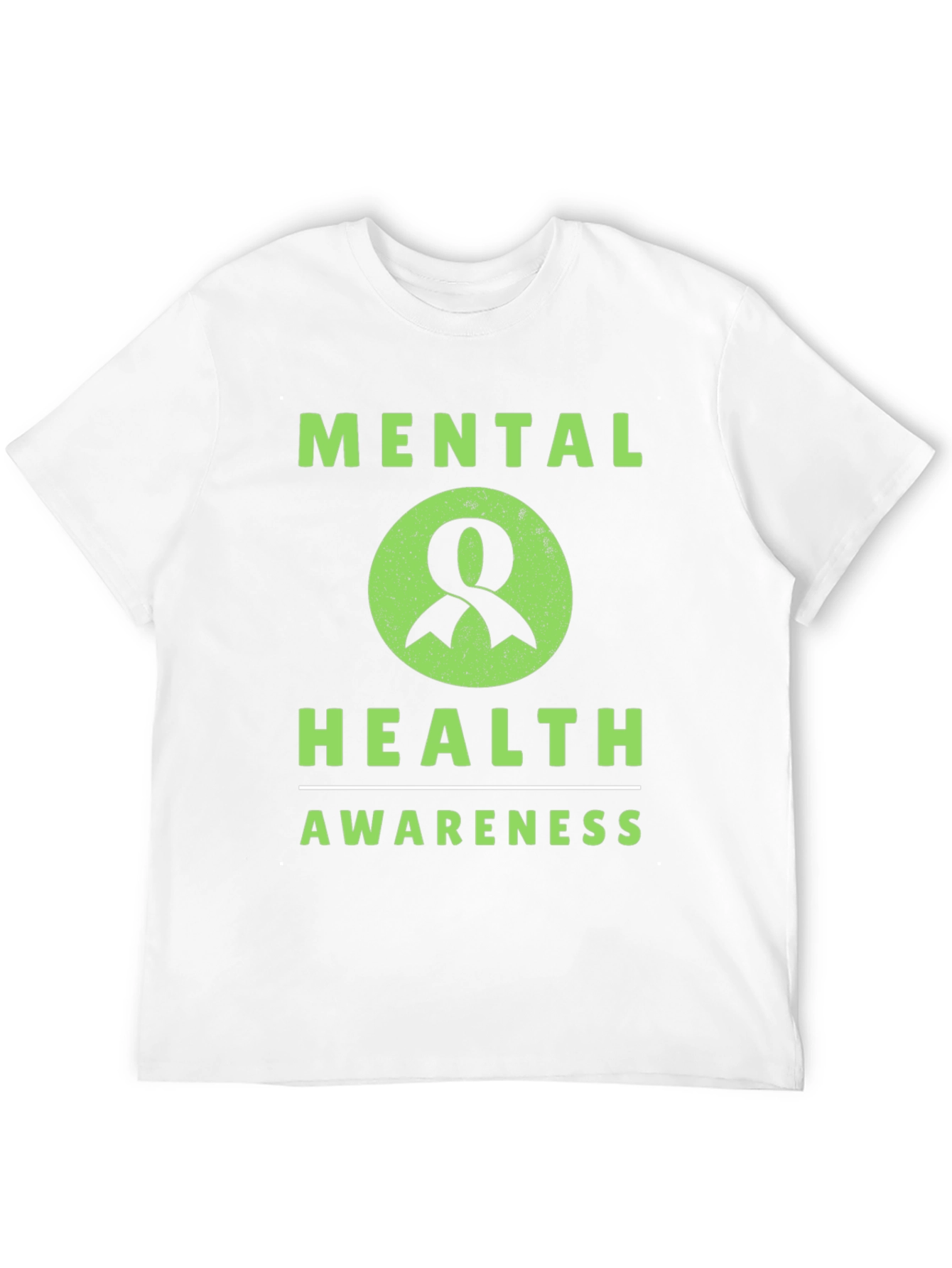 Mental Health Awareness Ribbon Graphic Tee