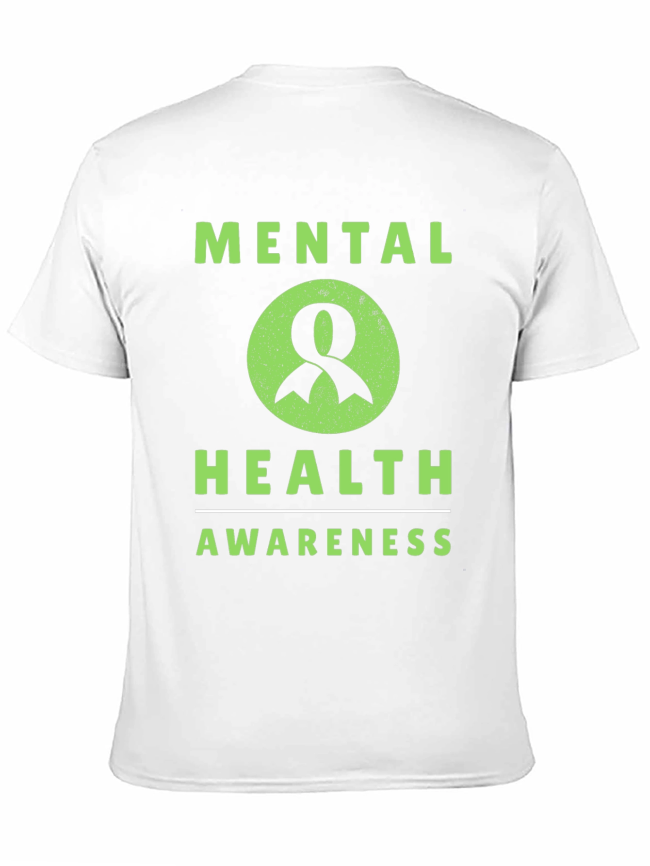 Mental Health Awareness Ribbon Graphic Tee