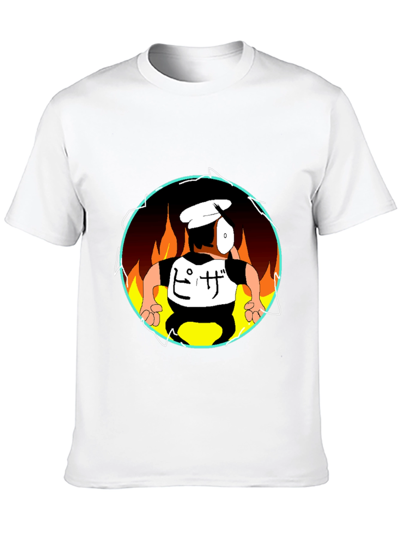 Pizza Tower Inspired Black T-Shirt