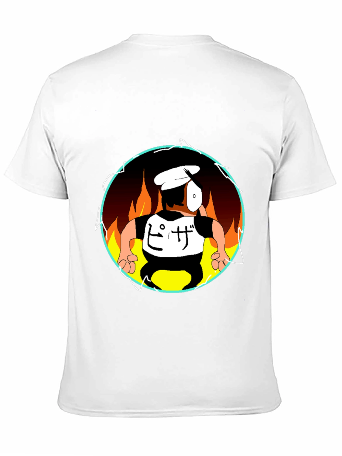 Pizza Tower Inspired Black T-Shirt