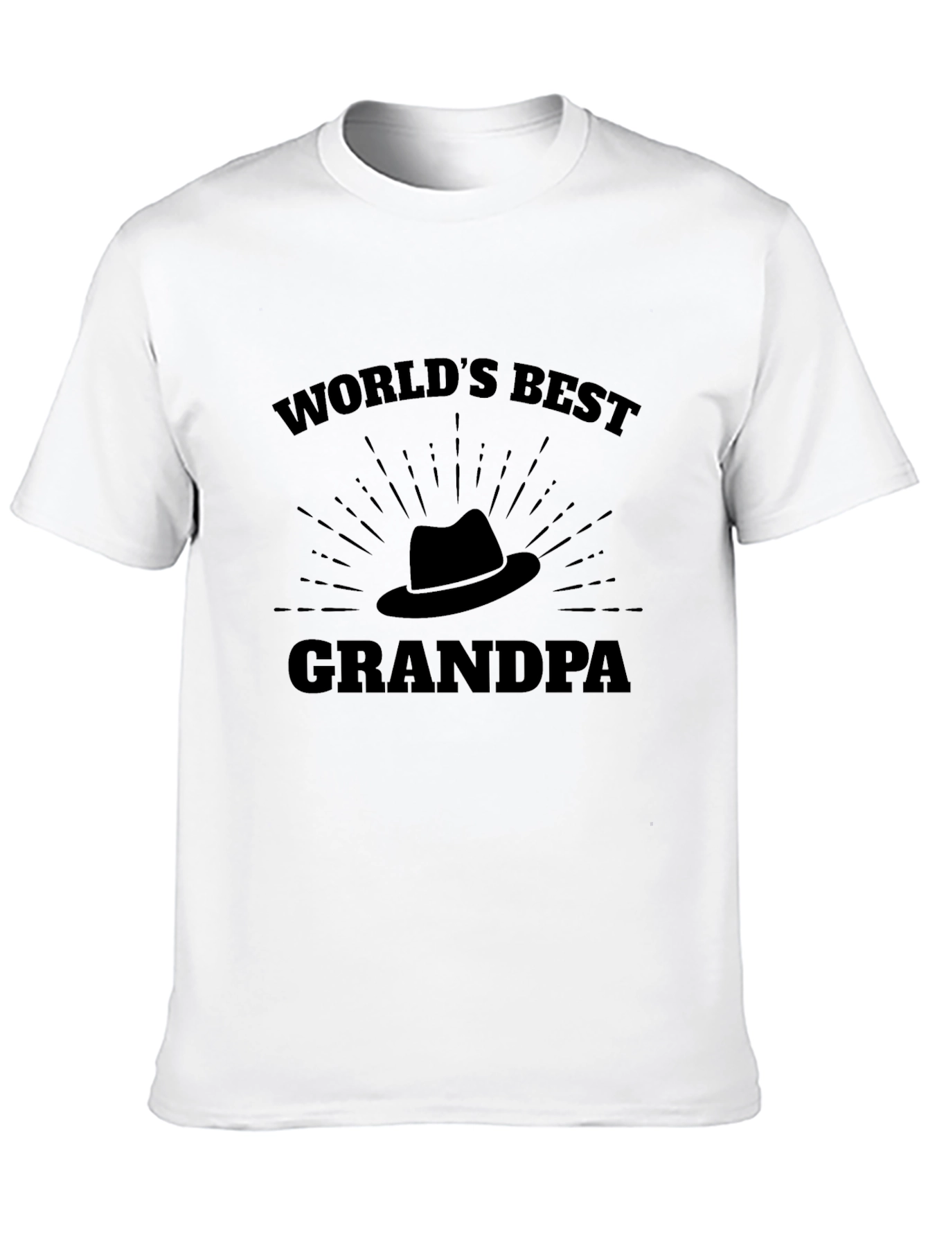 Worlds Best Grandpa T-Shirt - Dad Gift