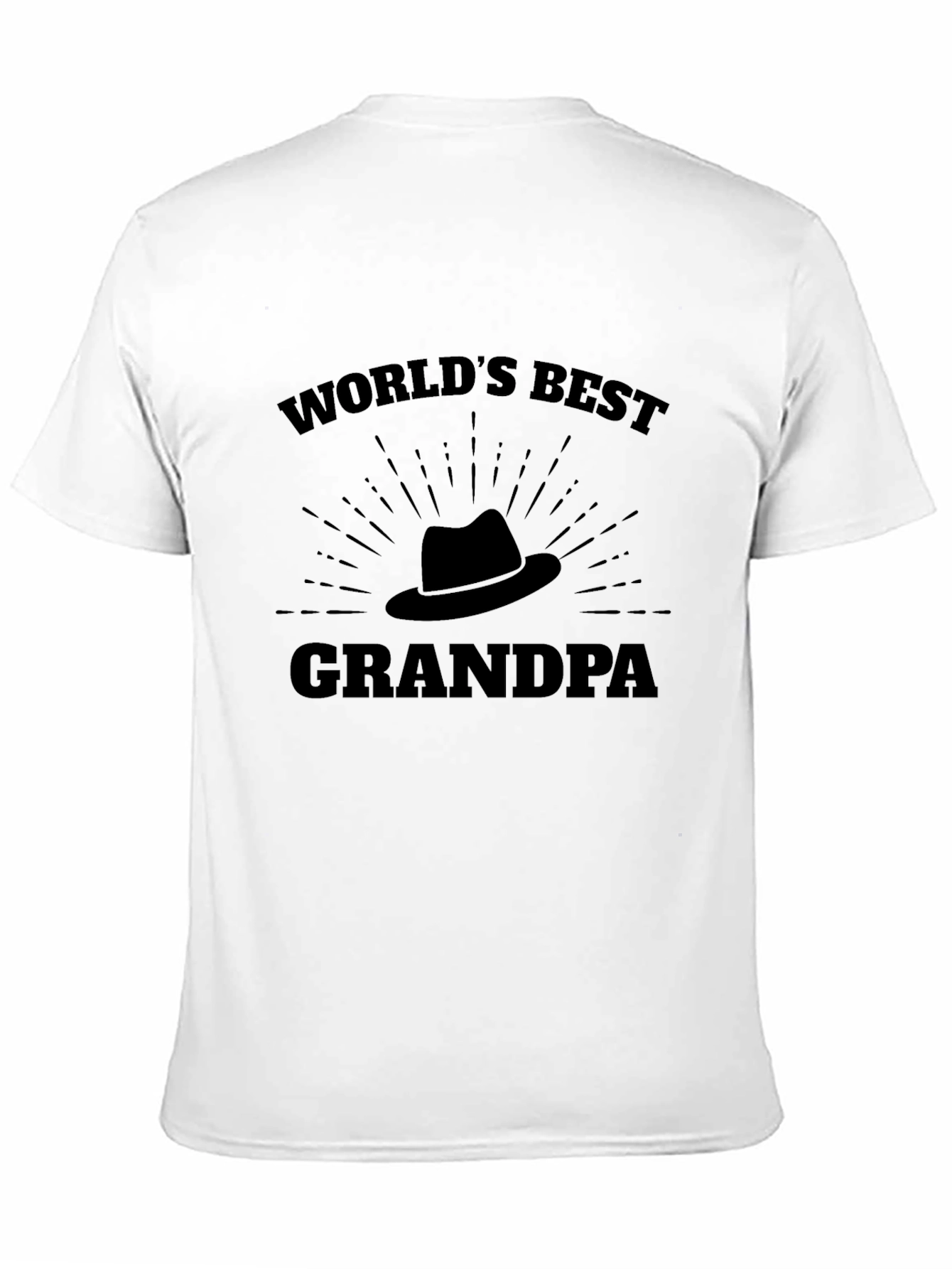 Worlds Best Grandpa T-Shirt - Dad Gift